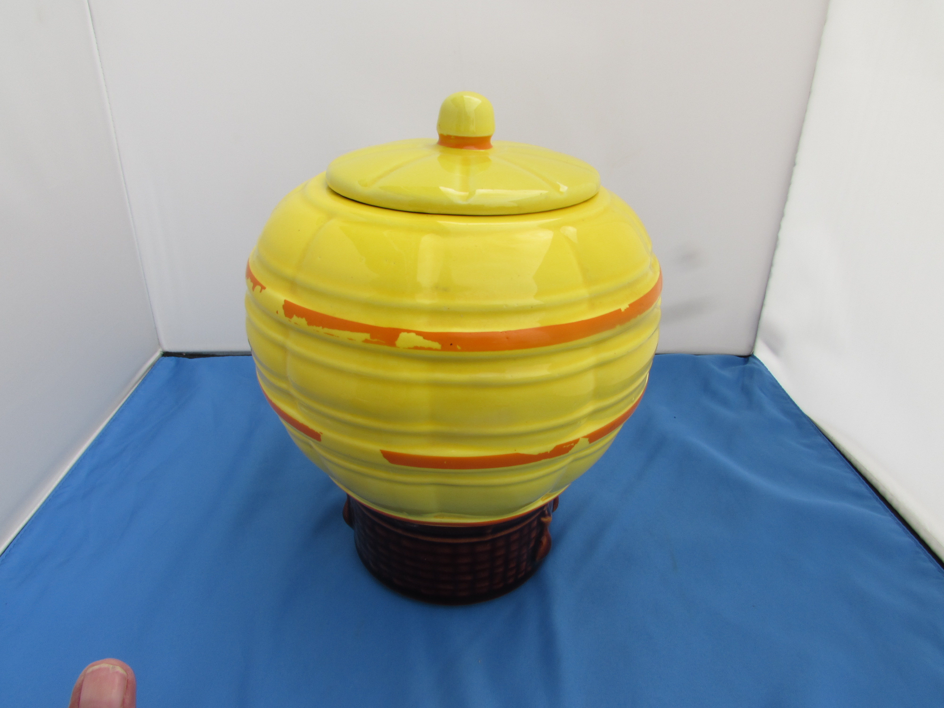McCoy Hot Air Balloon Cookie Jar marked 353 USA