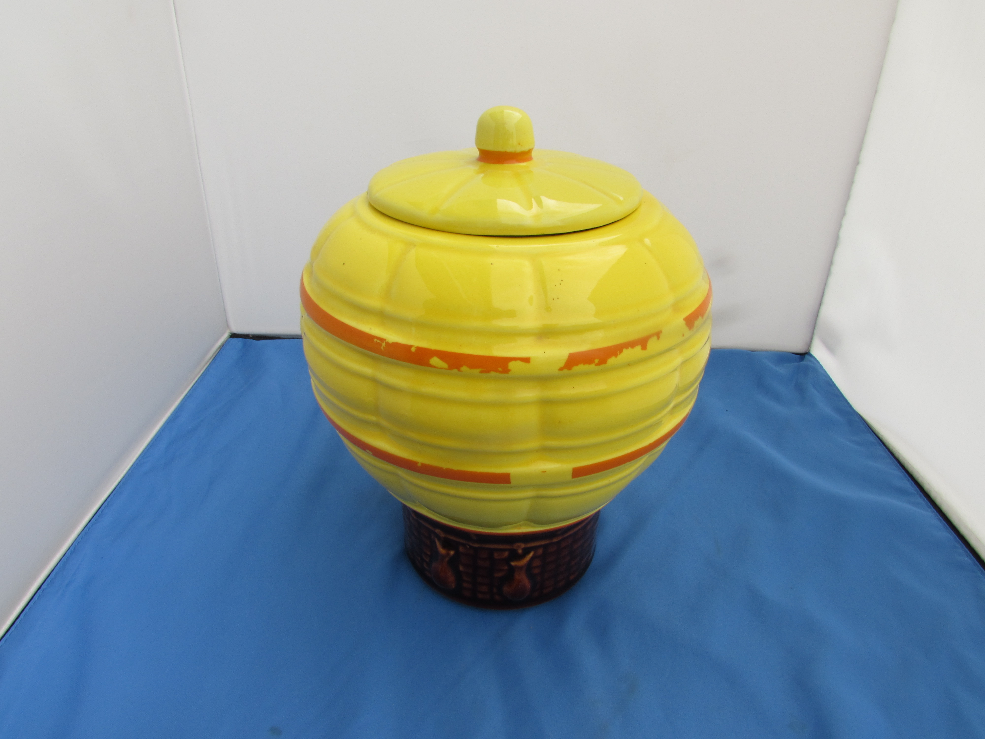 McCoy Hot Air Balloon Cookie Jar marked 353 USA