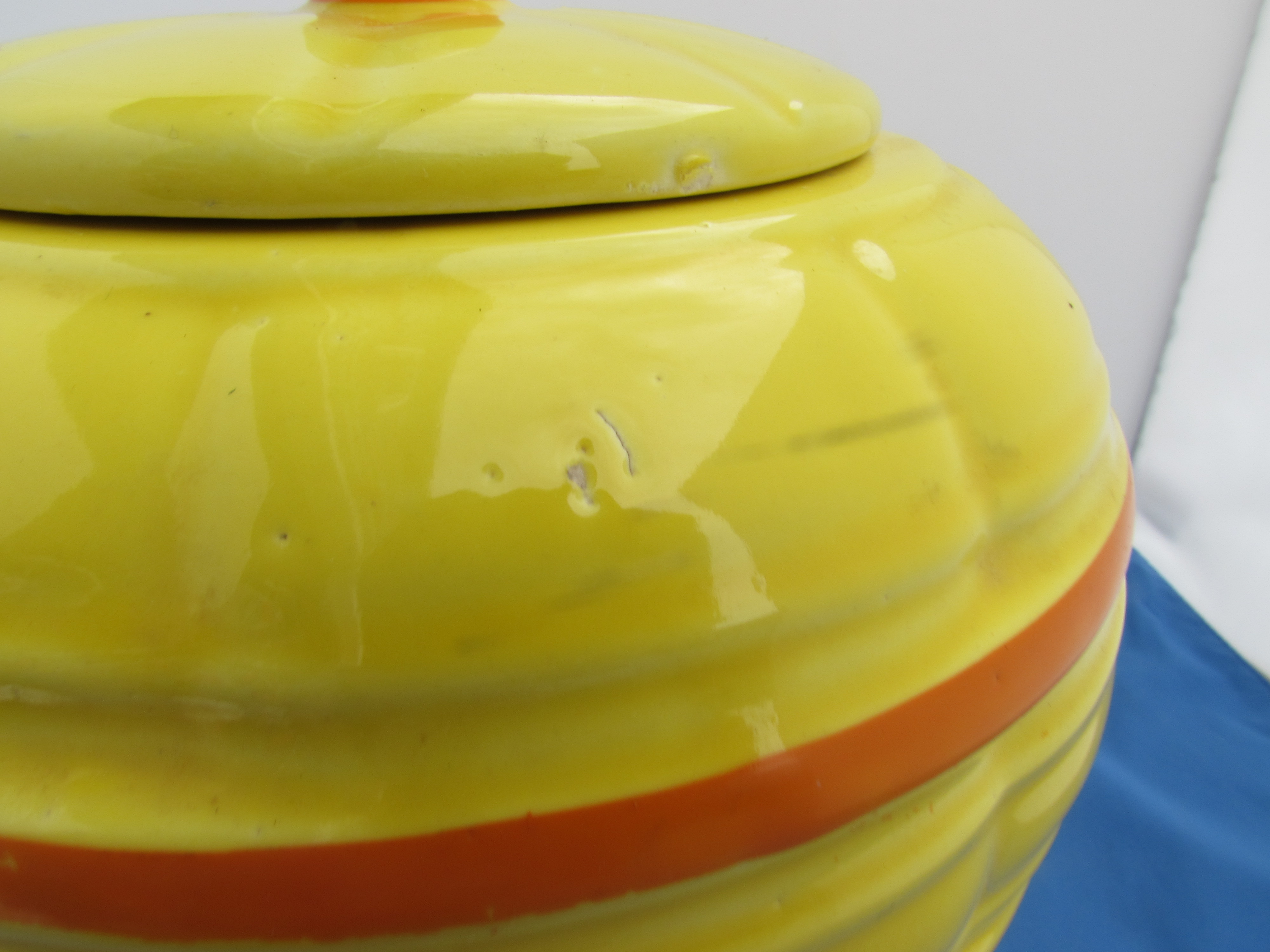 McCoy Hot Air Balloon Cookie Jar marked 353 USA
