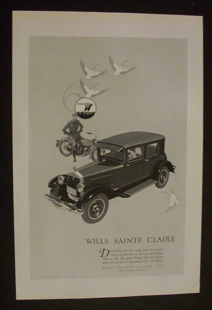 1926  Wills  Sainte  Claire