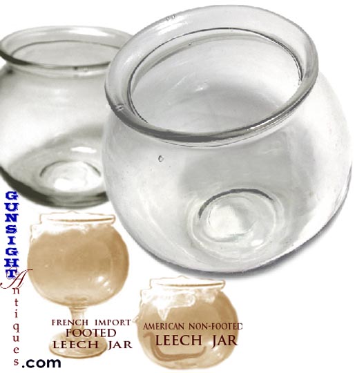 19th century LEECH JAR