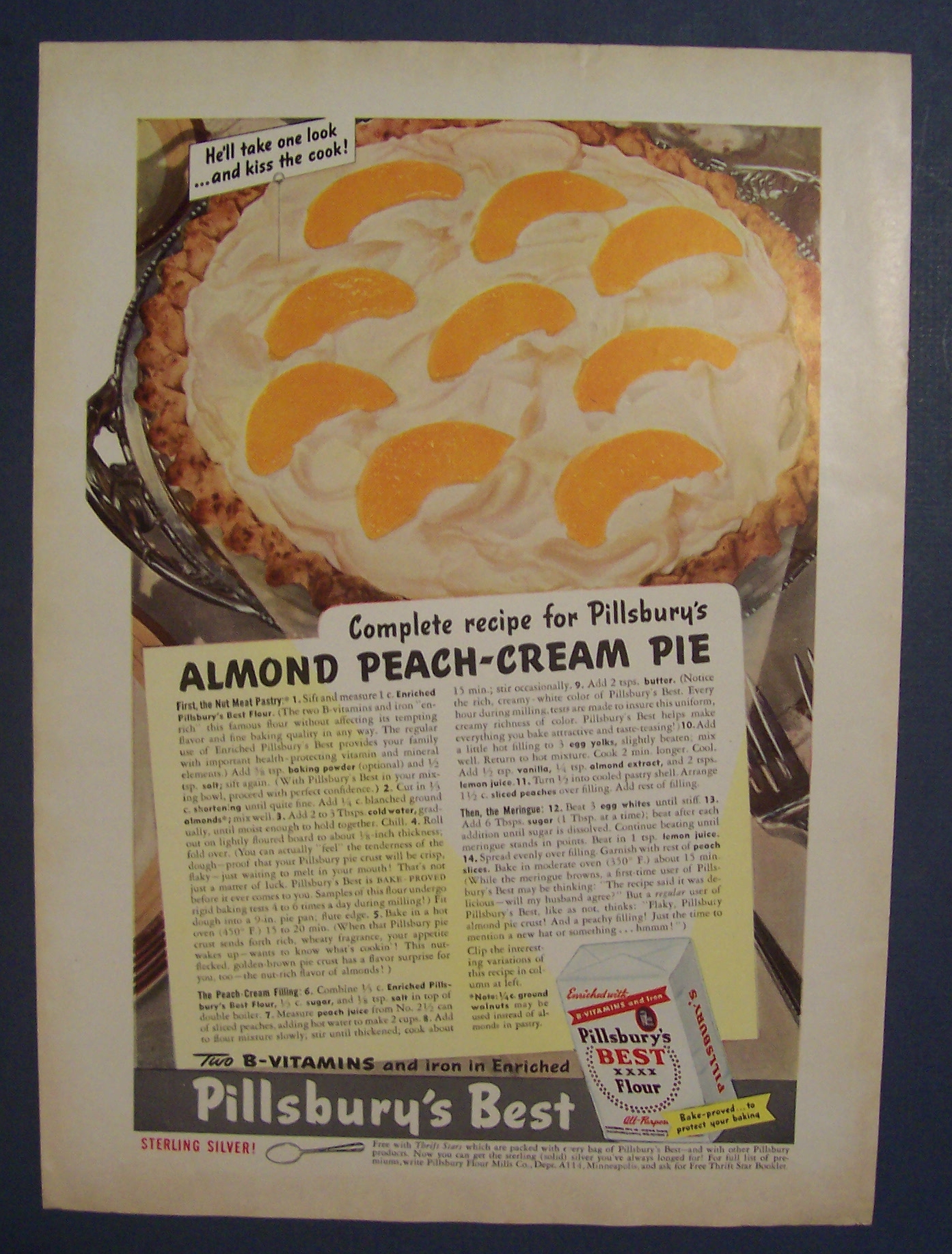 1942  Pillsbury's  Best  Flour