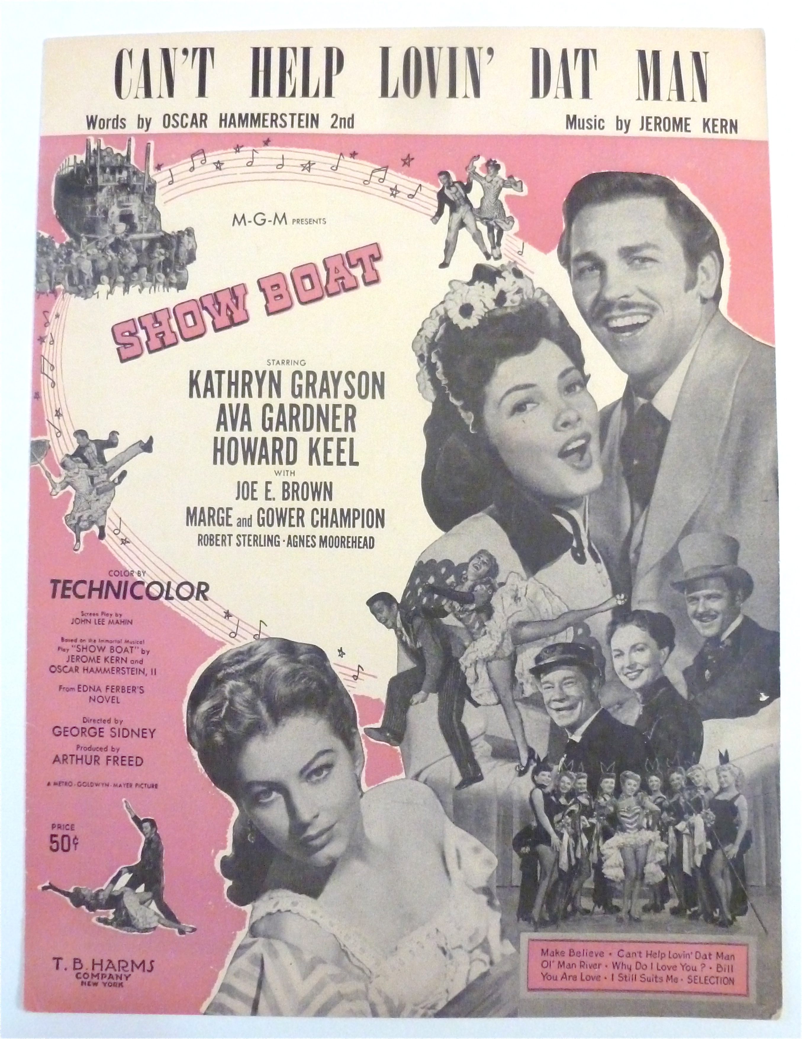 Sheet Music For 1927 Can't Help Lovin' Dat Man