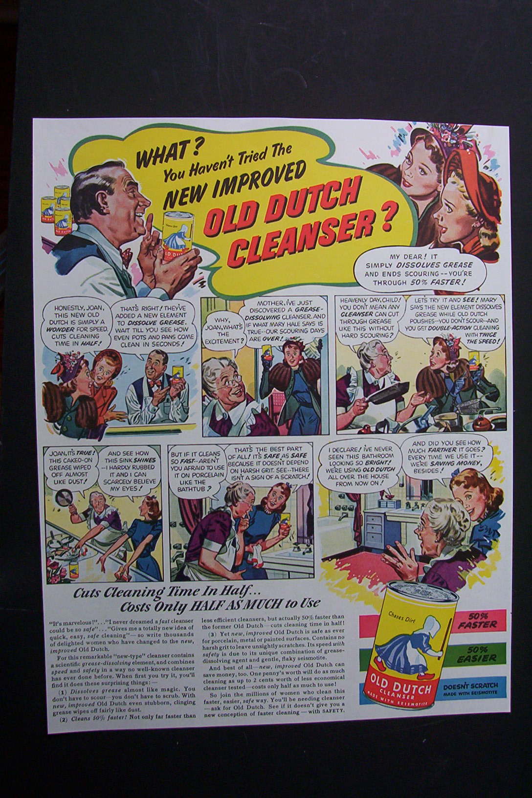 1941 Old Dutch Cleanser