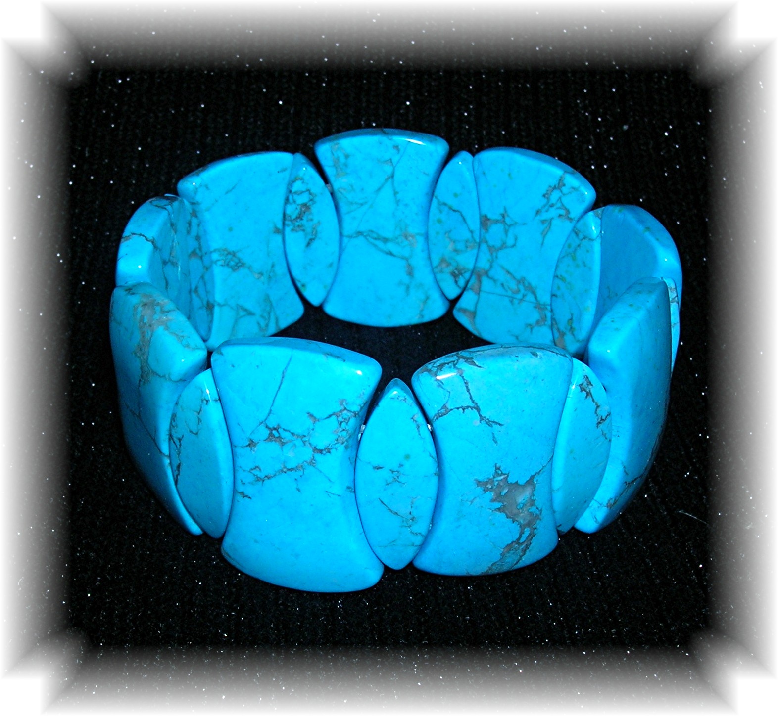 Carved Turquoise Expanda Bracelet