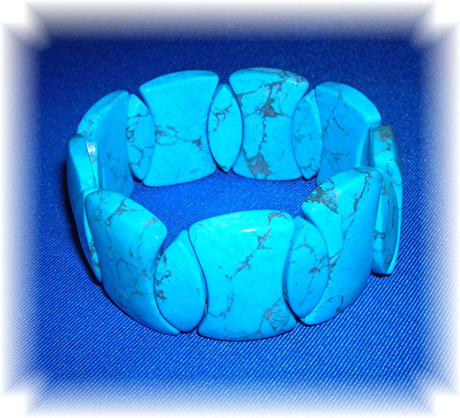 Carved Turquoise Expanda Bracelet