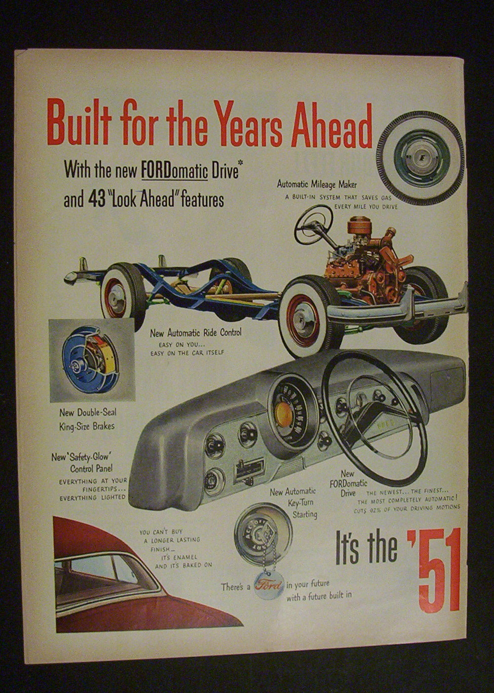 1951 Ford (2 Page Ad)