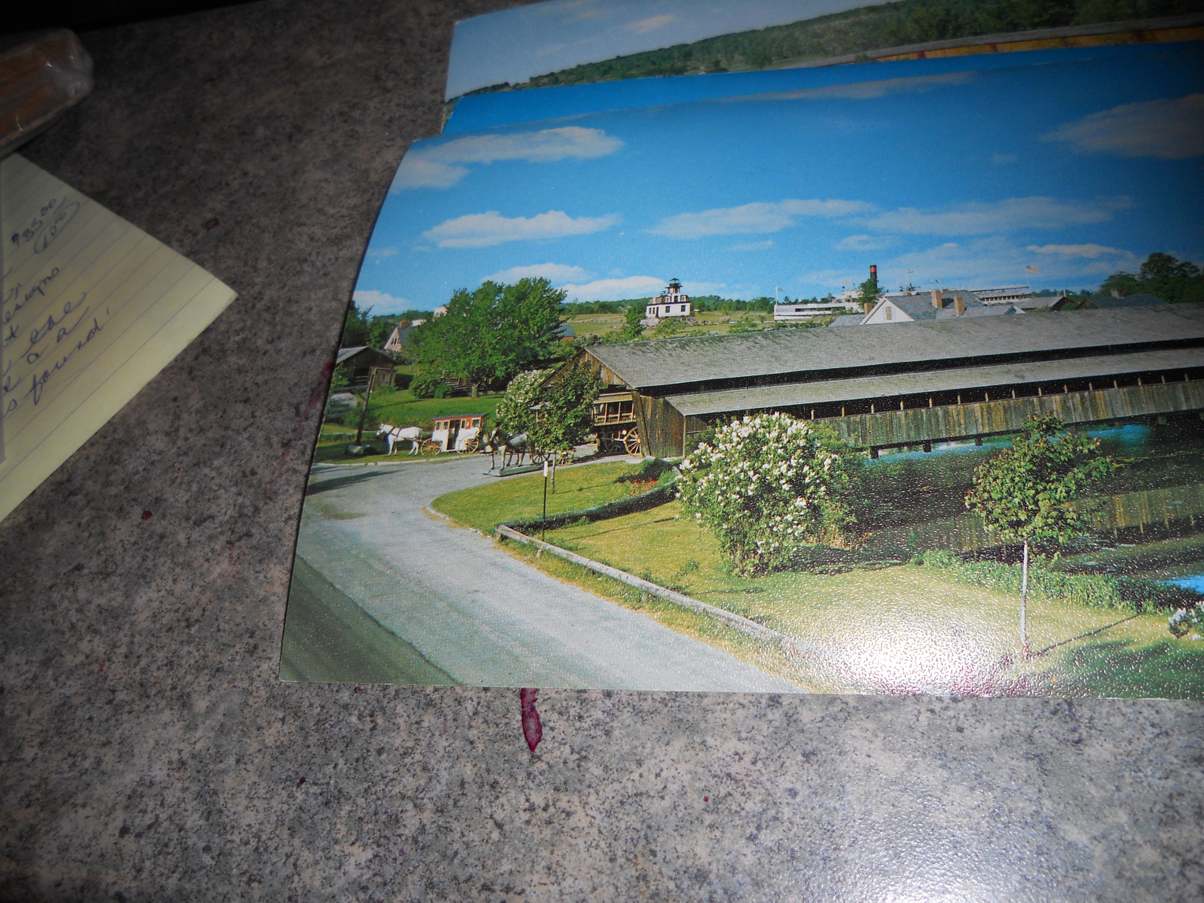 Postcards, Vermont Set of 4 Large