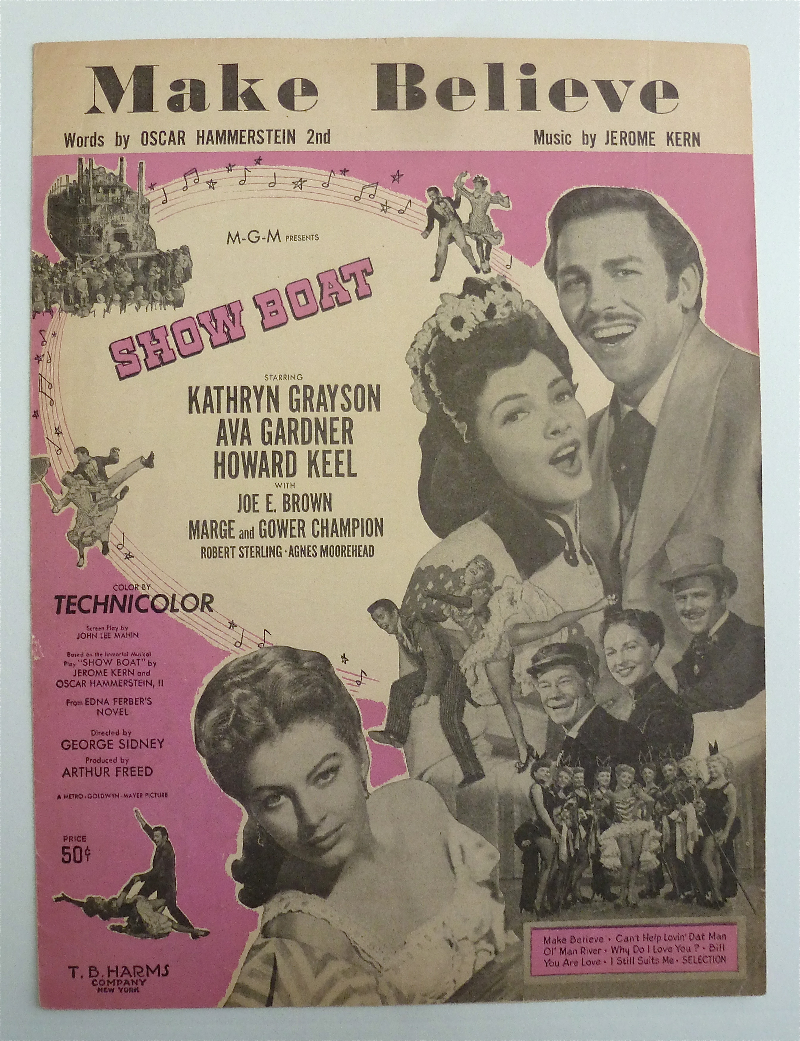 Sheet Music For 1927 Make Believe (Show Boat)