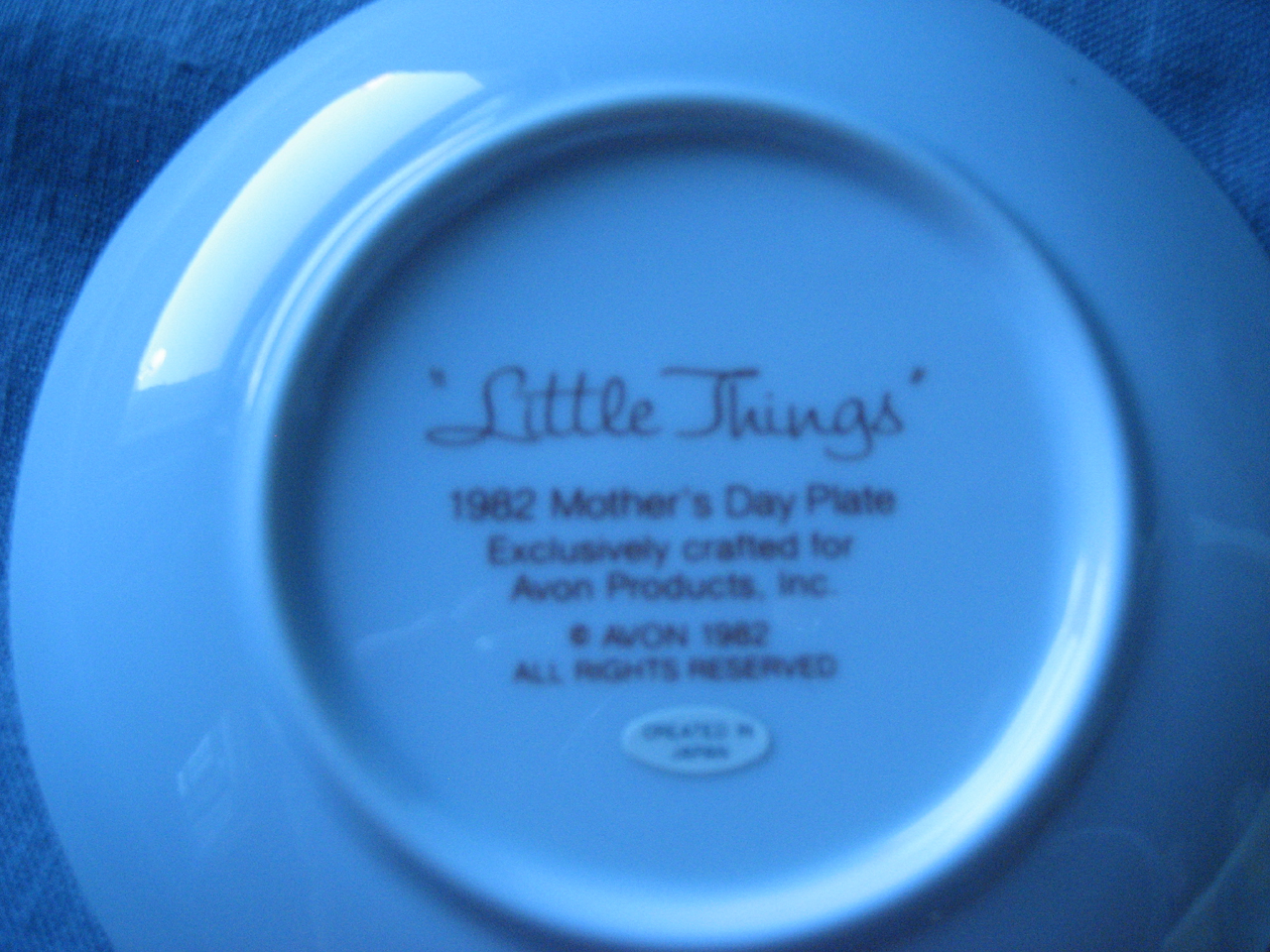 Mother's Day Plate