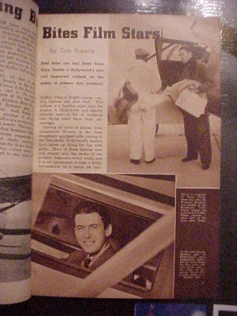 Mechanix Illustrated-November 1940- James Jimmy Stewart