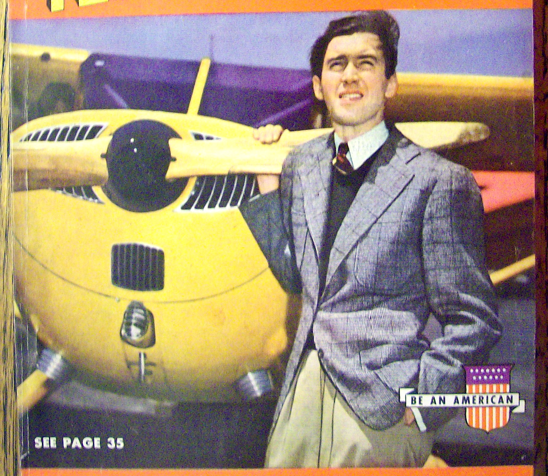Mechanix Illustrated-November 1940- James Jimmy Stewart
