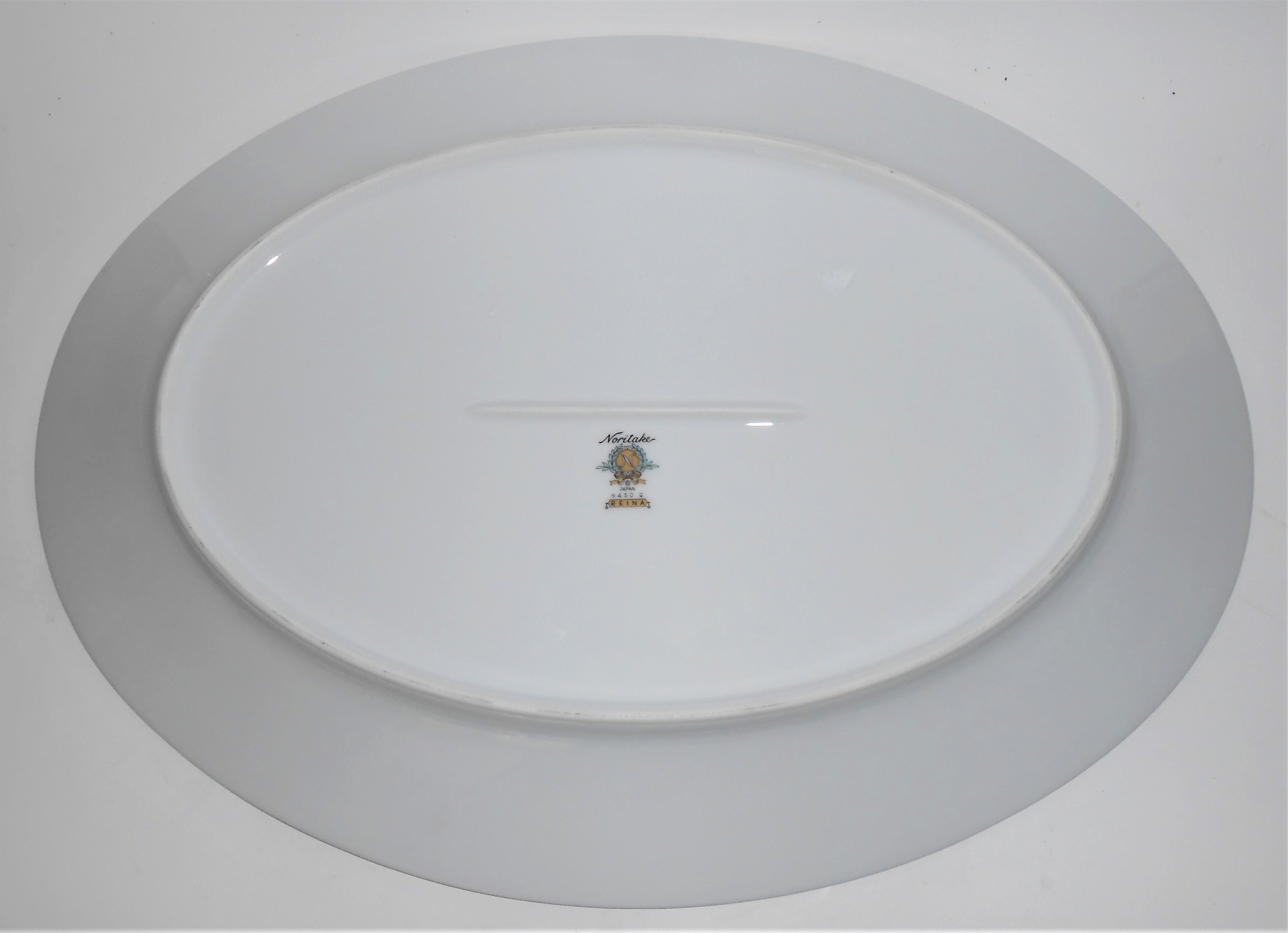Noritake Porcelain China 6450 Q Reina w/Platinum 16'' P