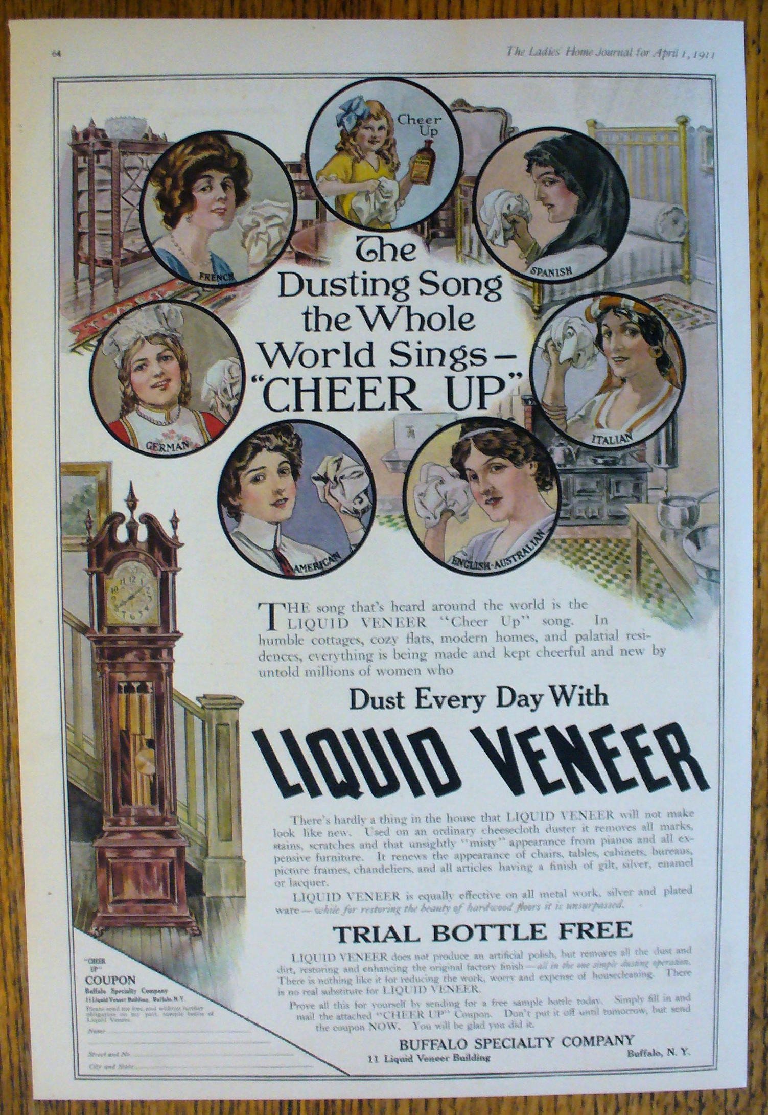 1911 Liquid Veneer w/ Dusting Song "Cheer Up"