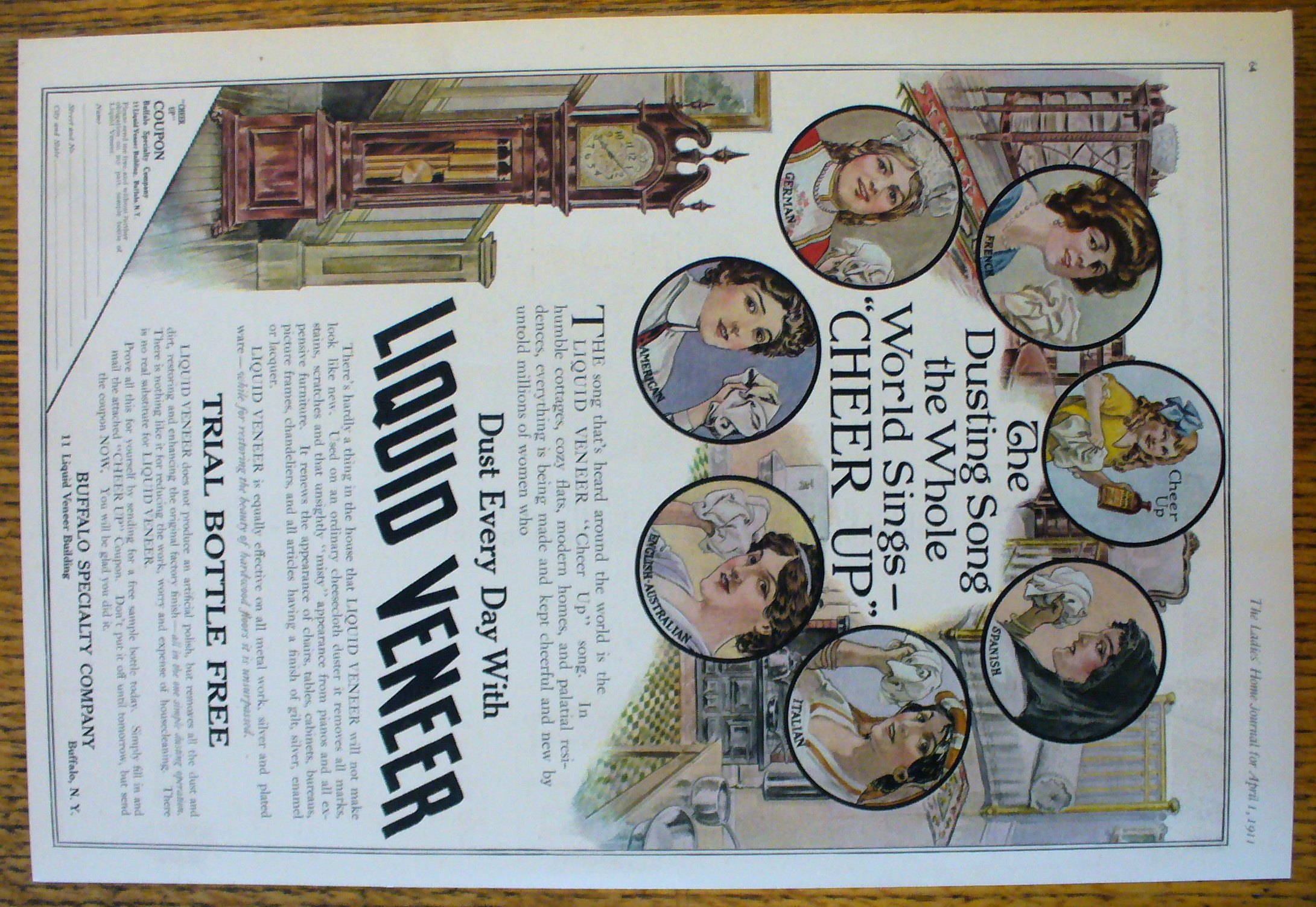 1911 Liquid Veneer w/ Dusting Song "Cheer Up"