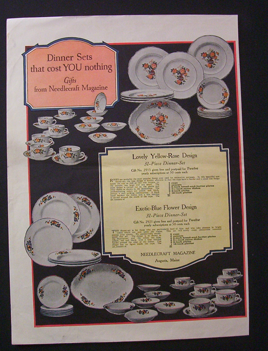 1928 Dinner Sets
