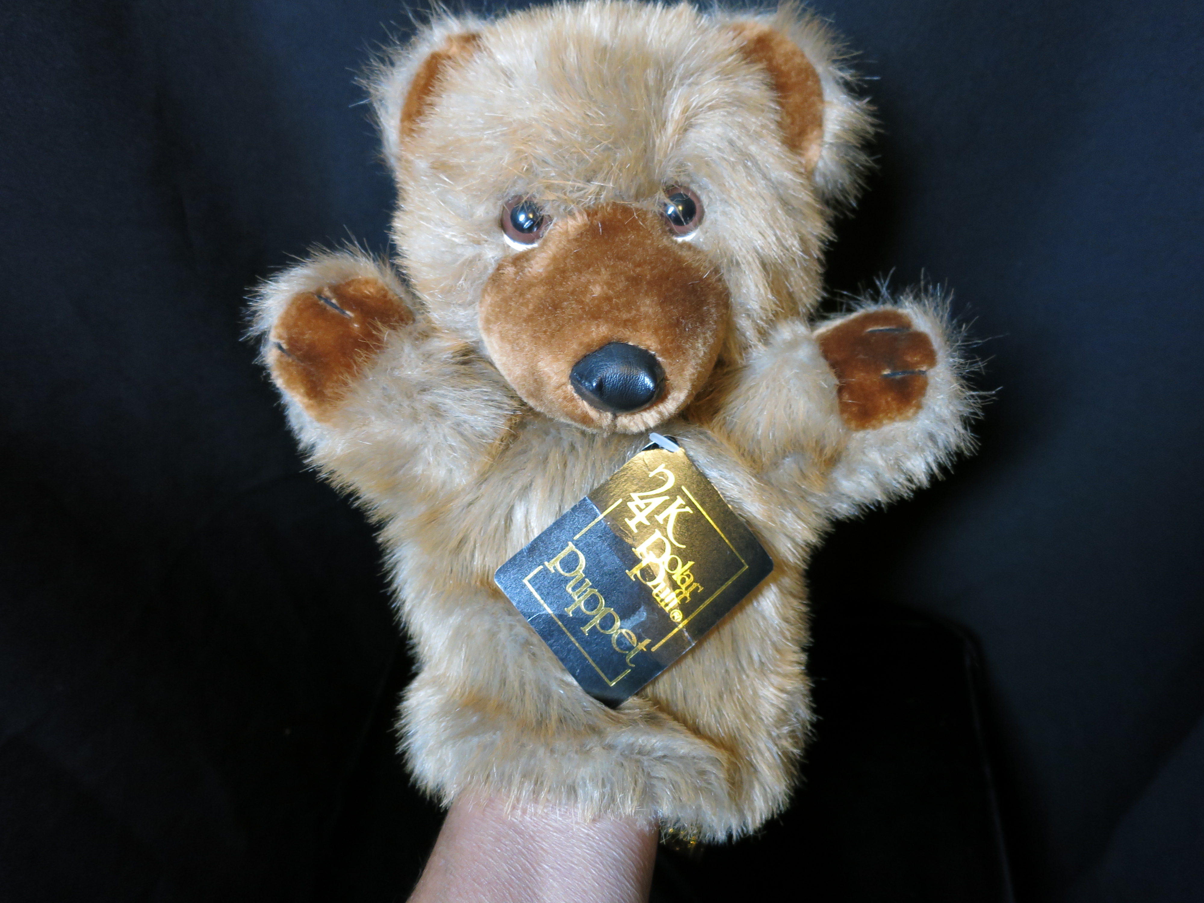 24 Karat Luxury Pet Bear by Special Effects 10 inch.