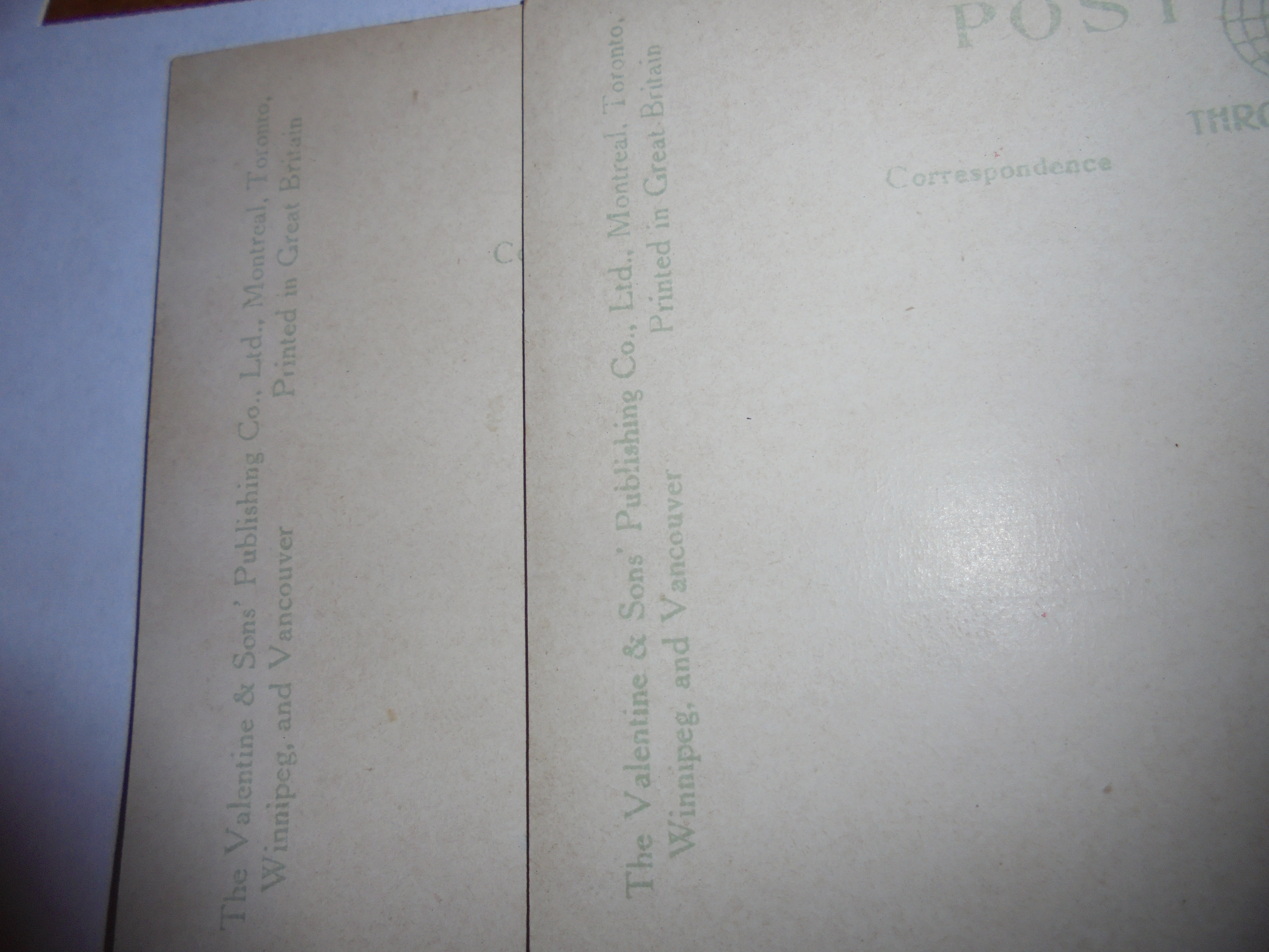 Royal Mounted Police Postcards Pair