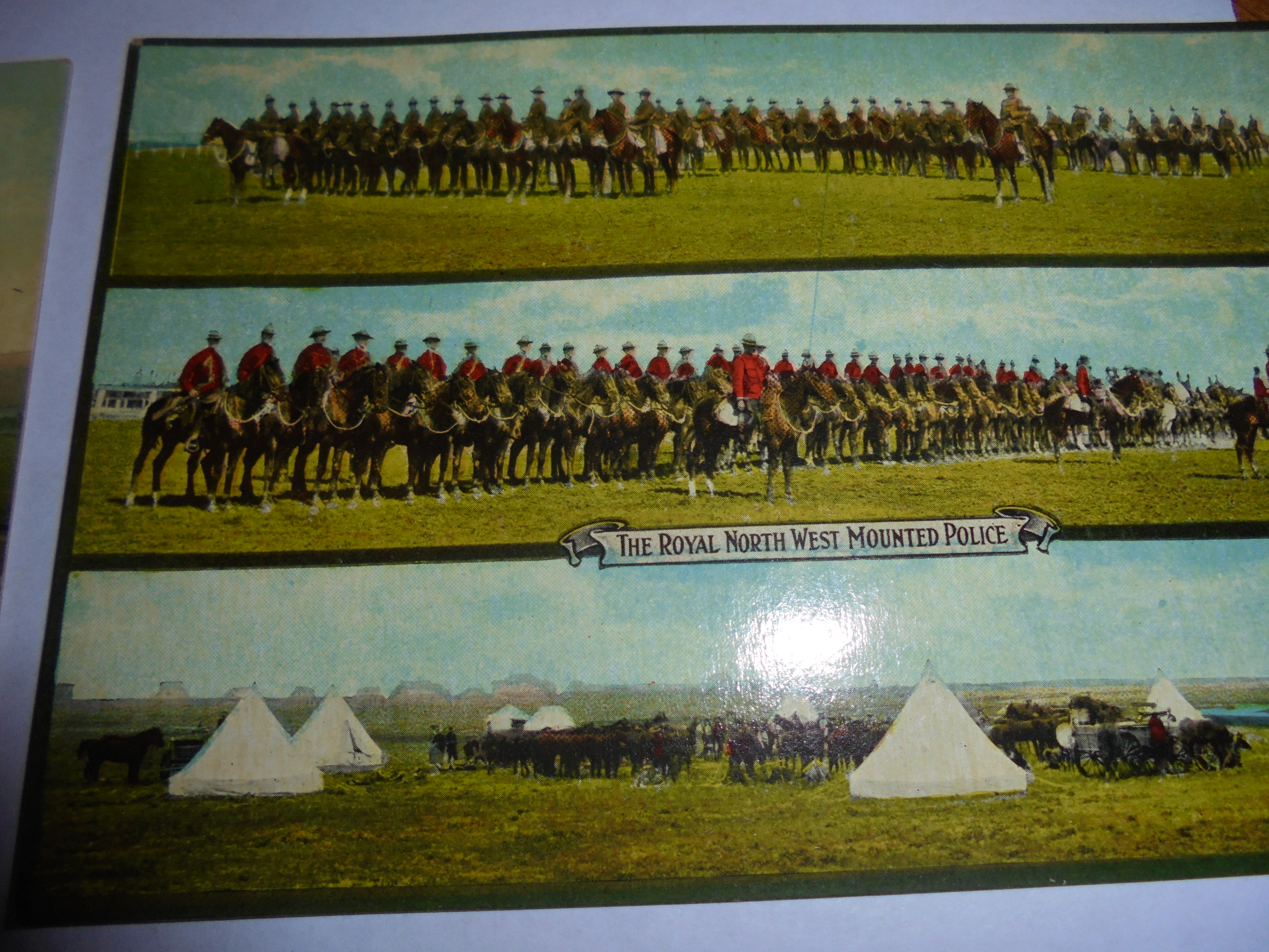Royal Mounted Police Postcards Pair