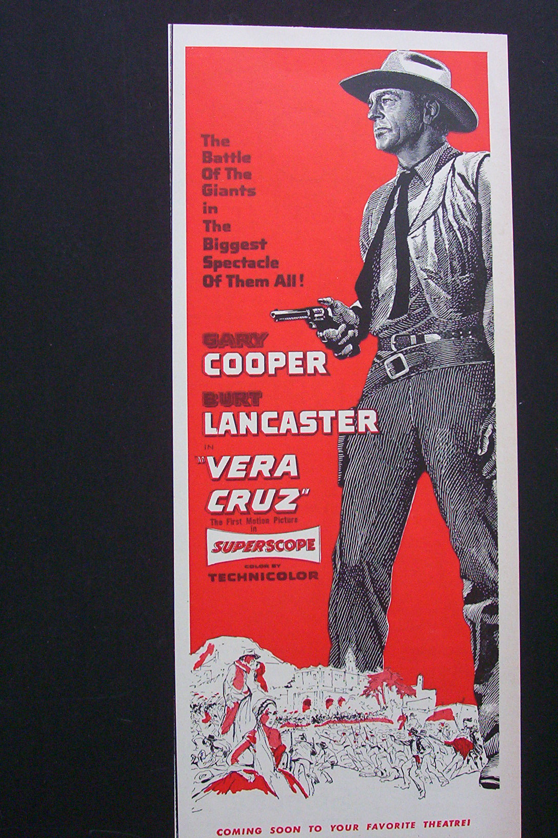 1955  Vera Cruz with  Gary  Cooper &  Burt  Lancaster