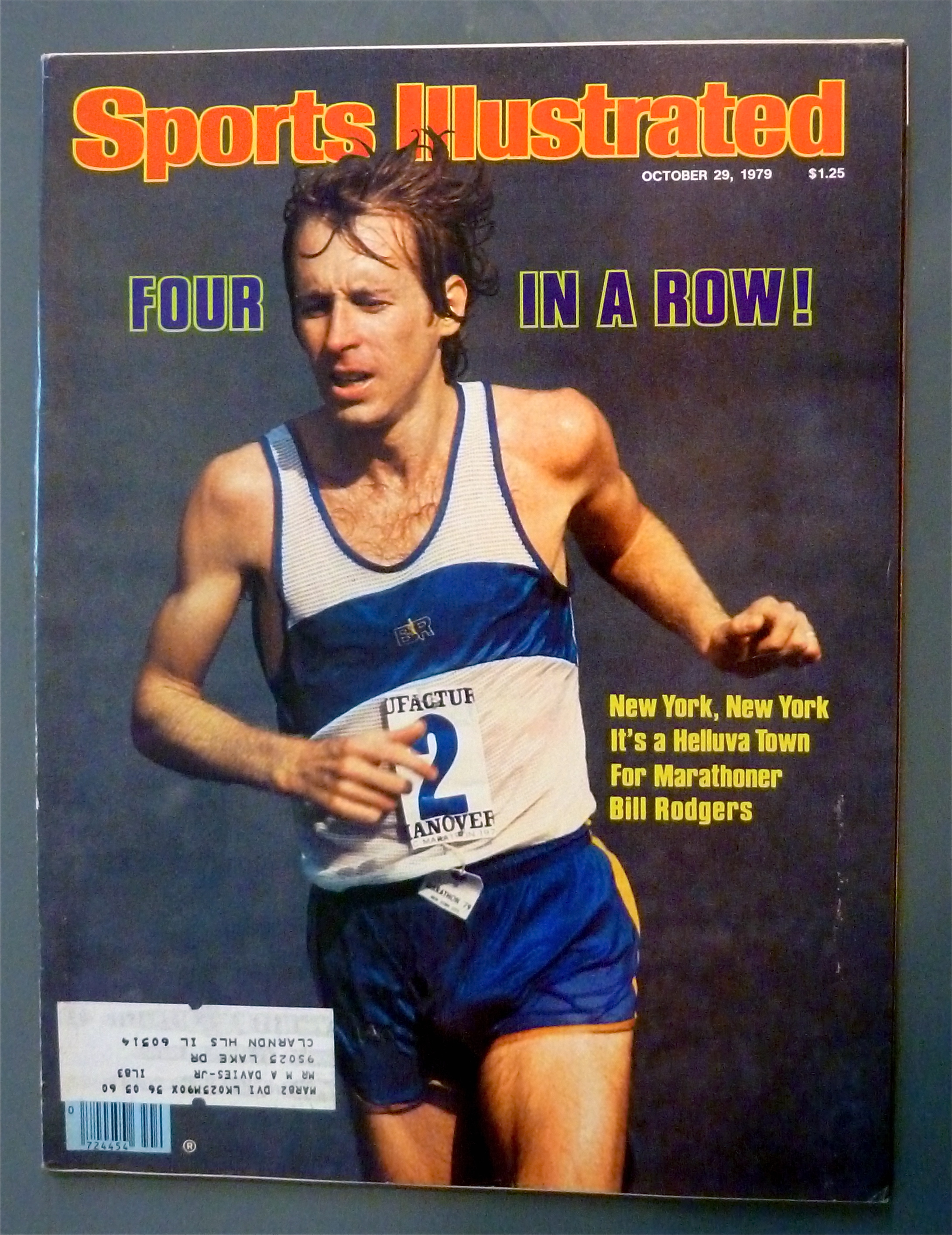 Sport Illustrated October 29, 1979 Bill Rodgers