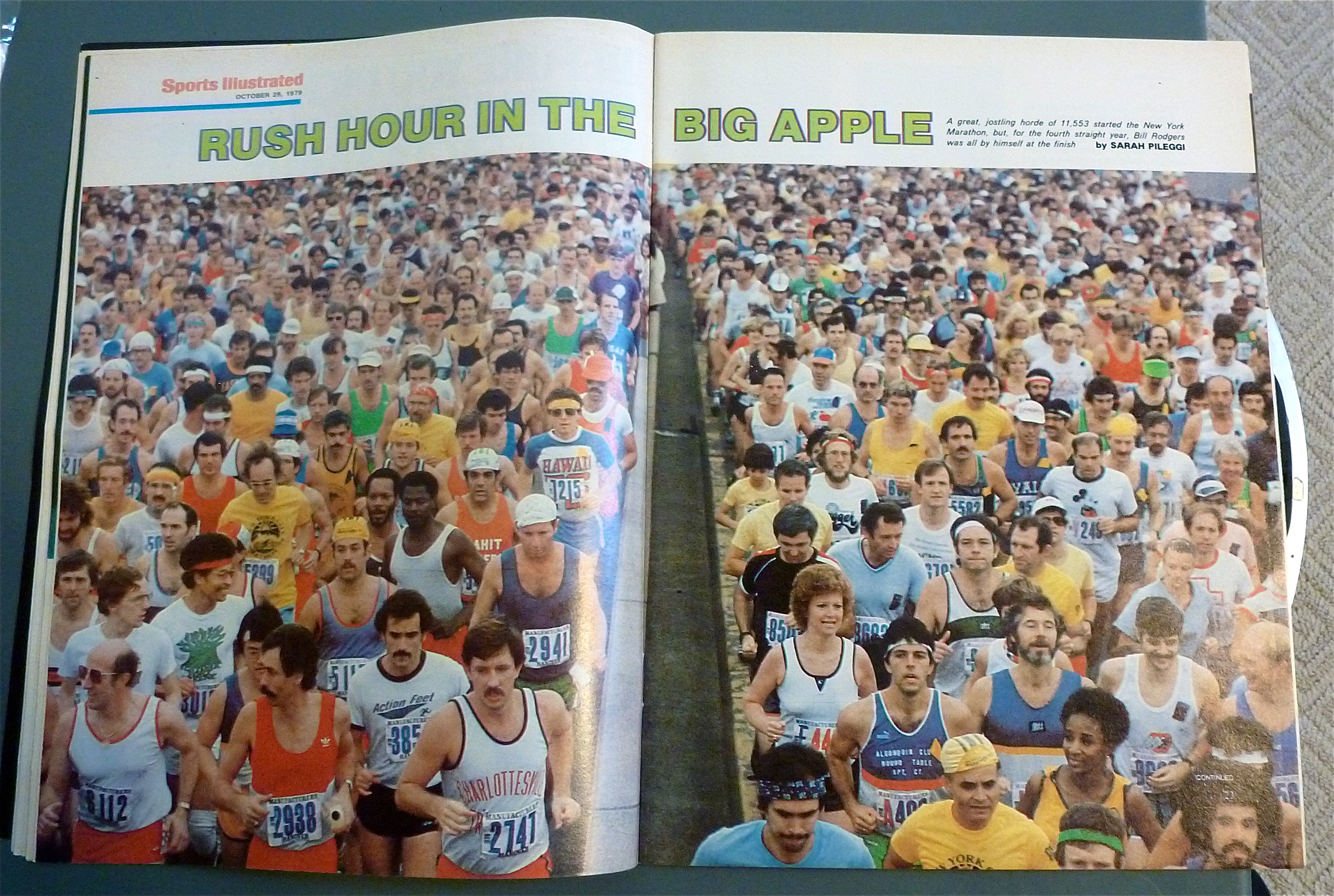 Sport Illustrated October 29, 1979 Bill Rodgers