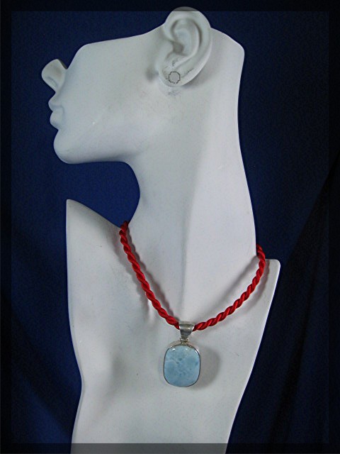 Sterling Silver LARIMAR Pendant