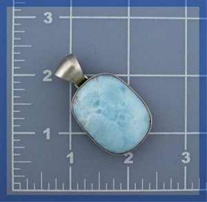 Sterling Silver LARIMAR Pendant