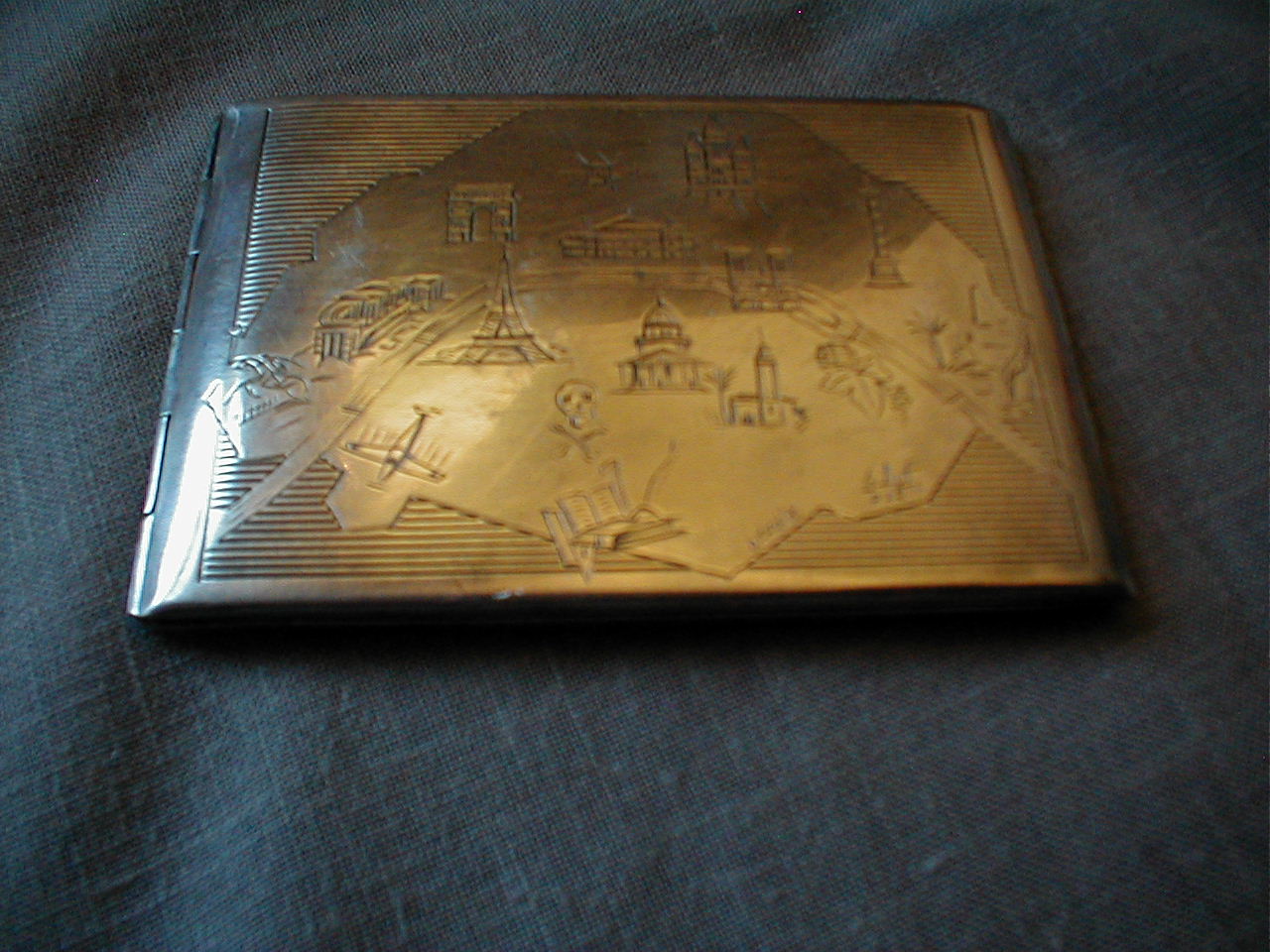Silver Cigarette Case