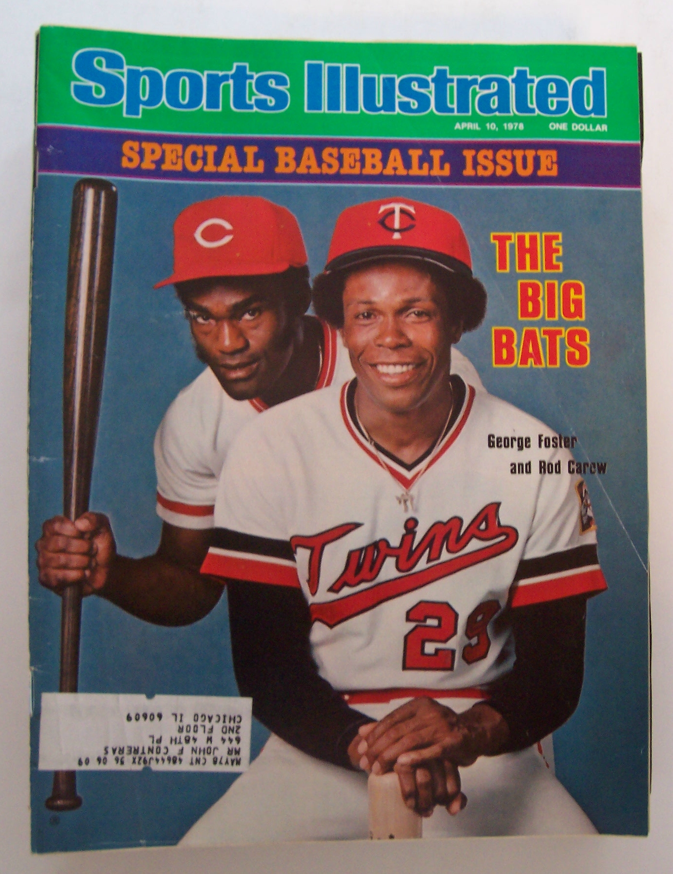 Sports Illustrated Magazine-April 10, 1978-Foster/Carew