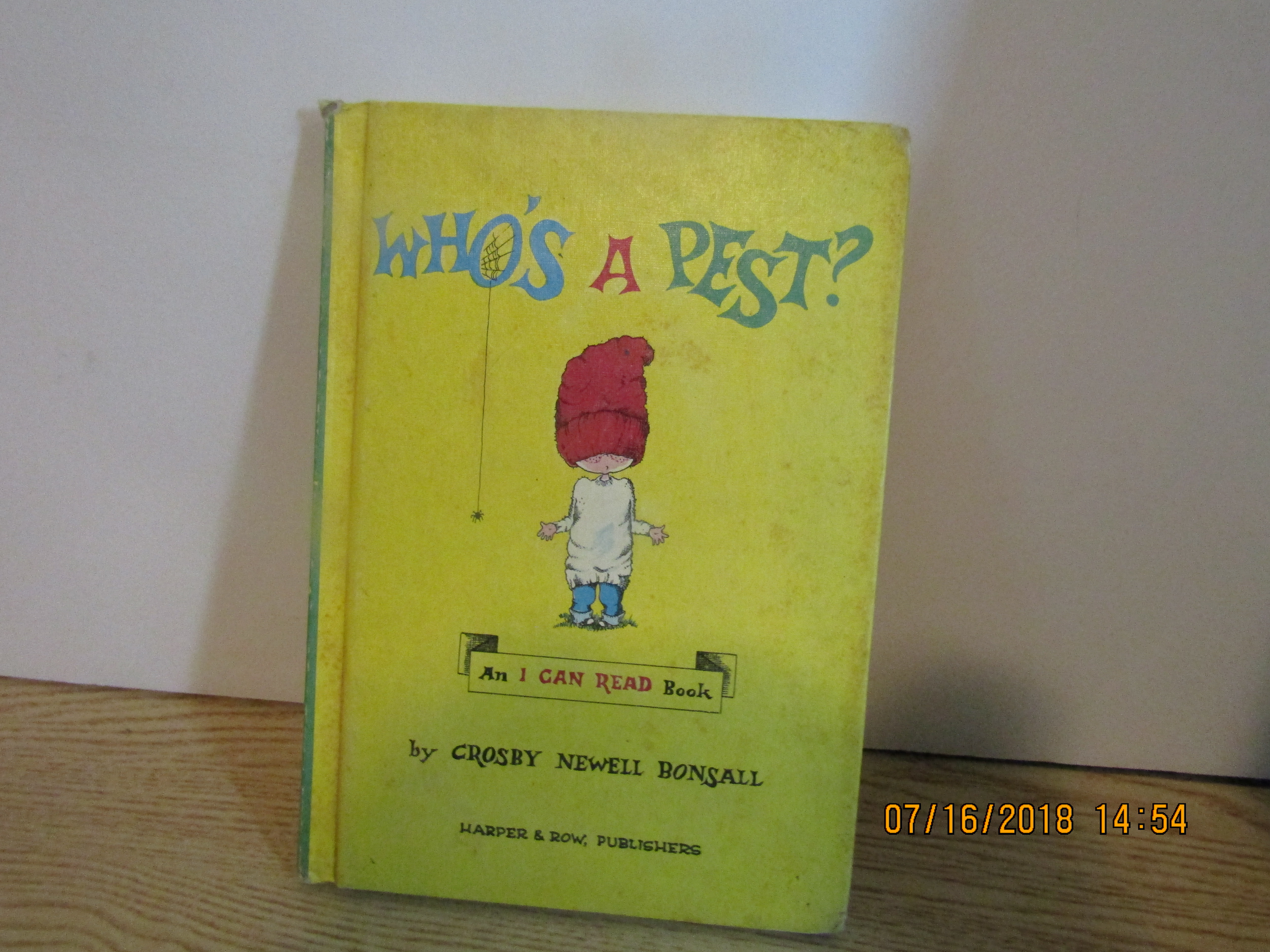 Children's An I Can Read Book Who's A Pest