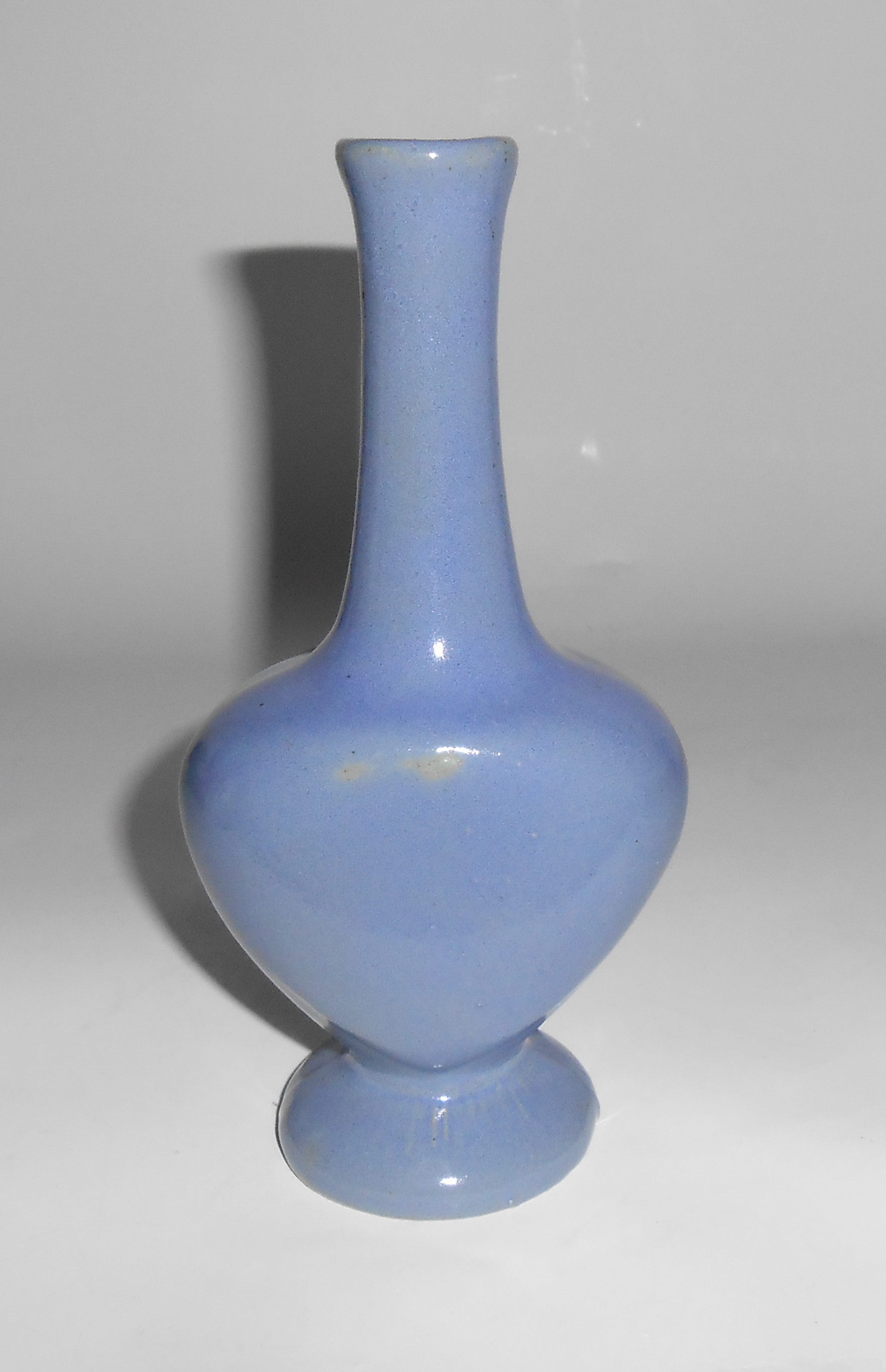 Zanesville Stoneware Pottery Delph Perfume Bottle