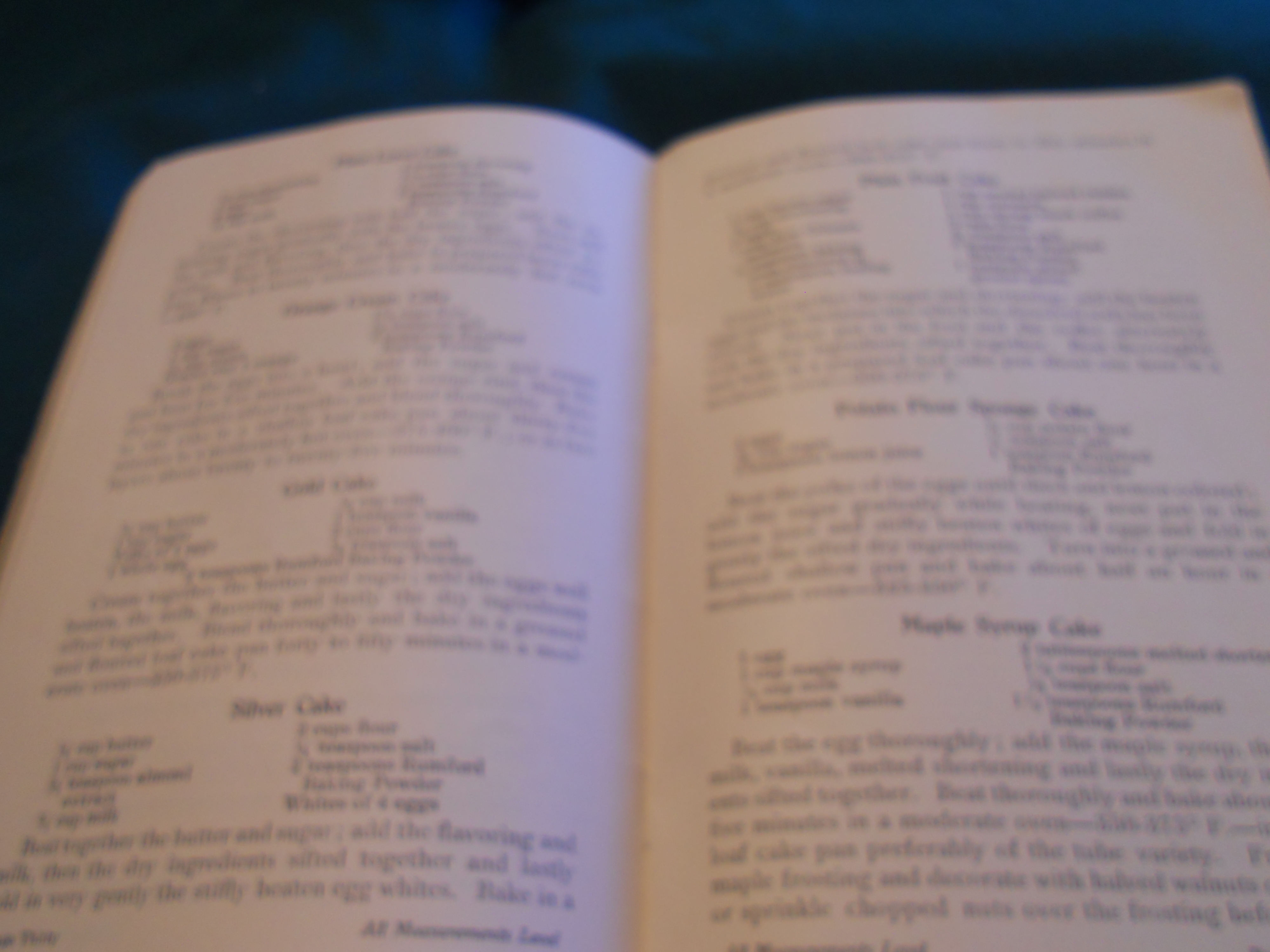 Rumford Common Sense Cookbook 1950s