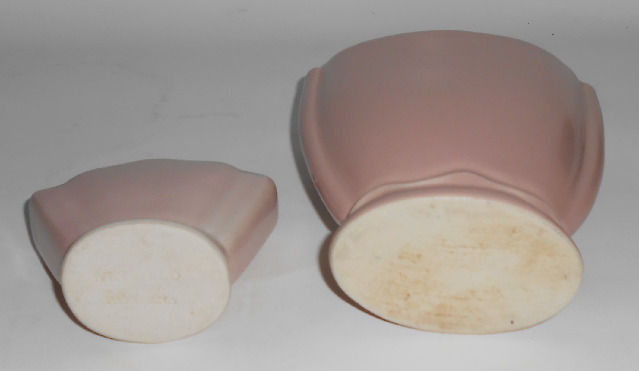 VINTAGE Winfield China Pottery Early Duotone Art Vase