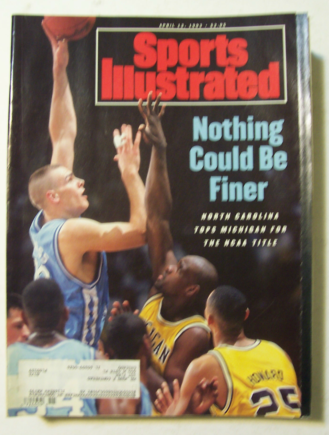 Sports Illustrated Magazine - April 12, 1993