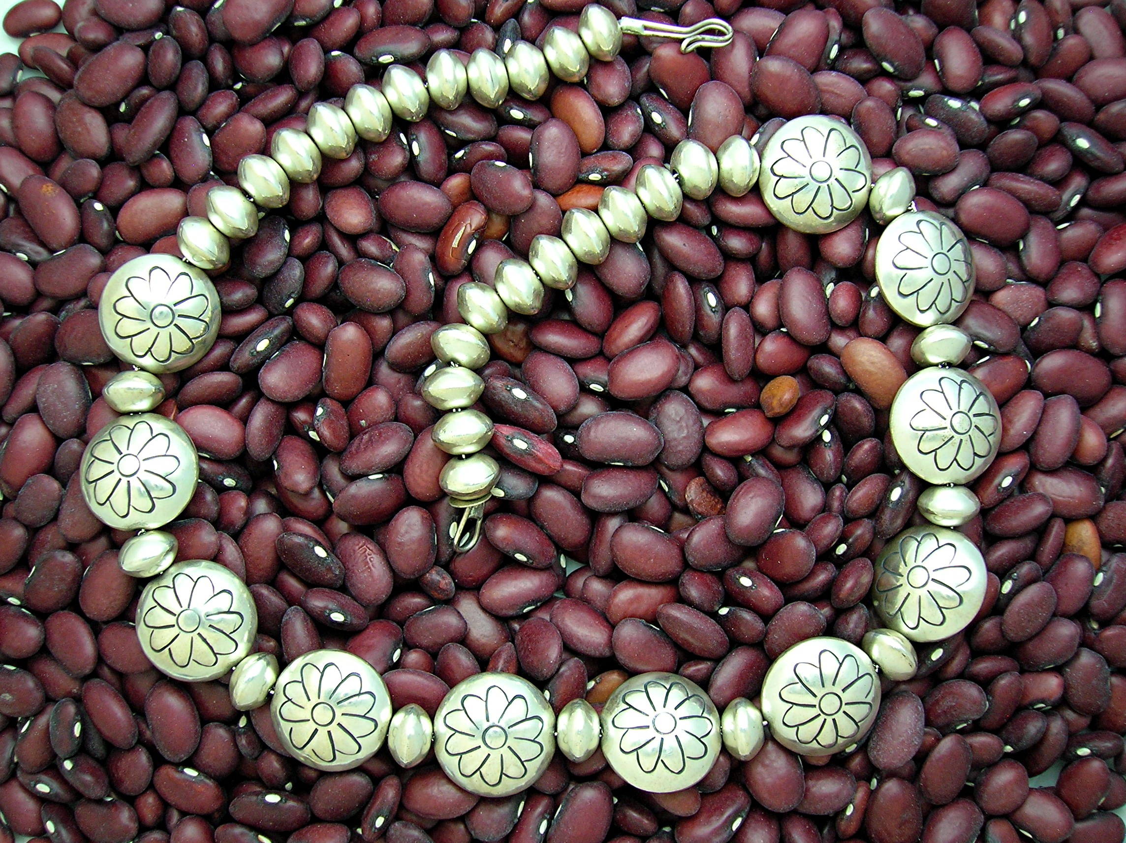 Navajo Sterling Silver Necklace Mabel Watson