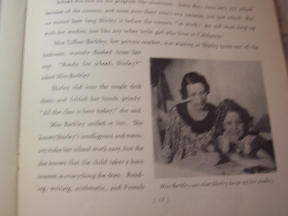 Shirley Temple Through the Dayok Saalfield
