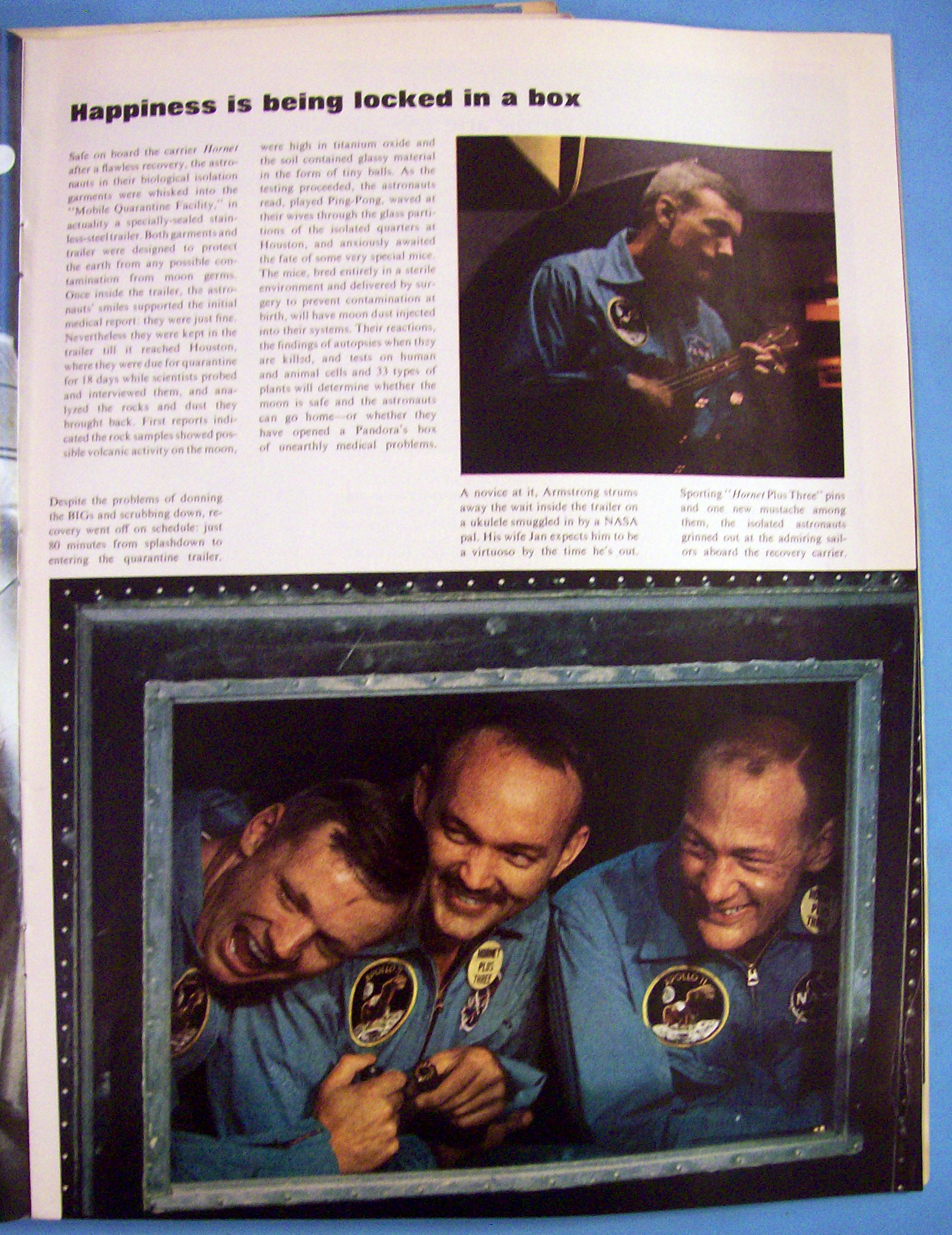 Life Magazine-August 8, 1969-On The Moon