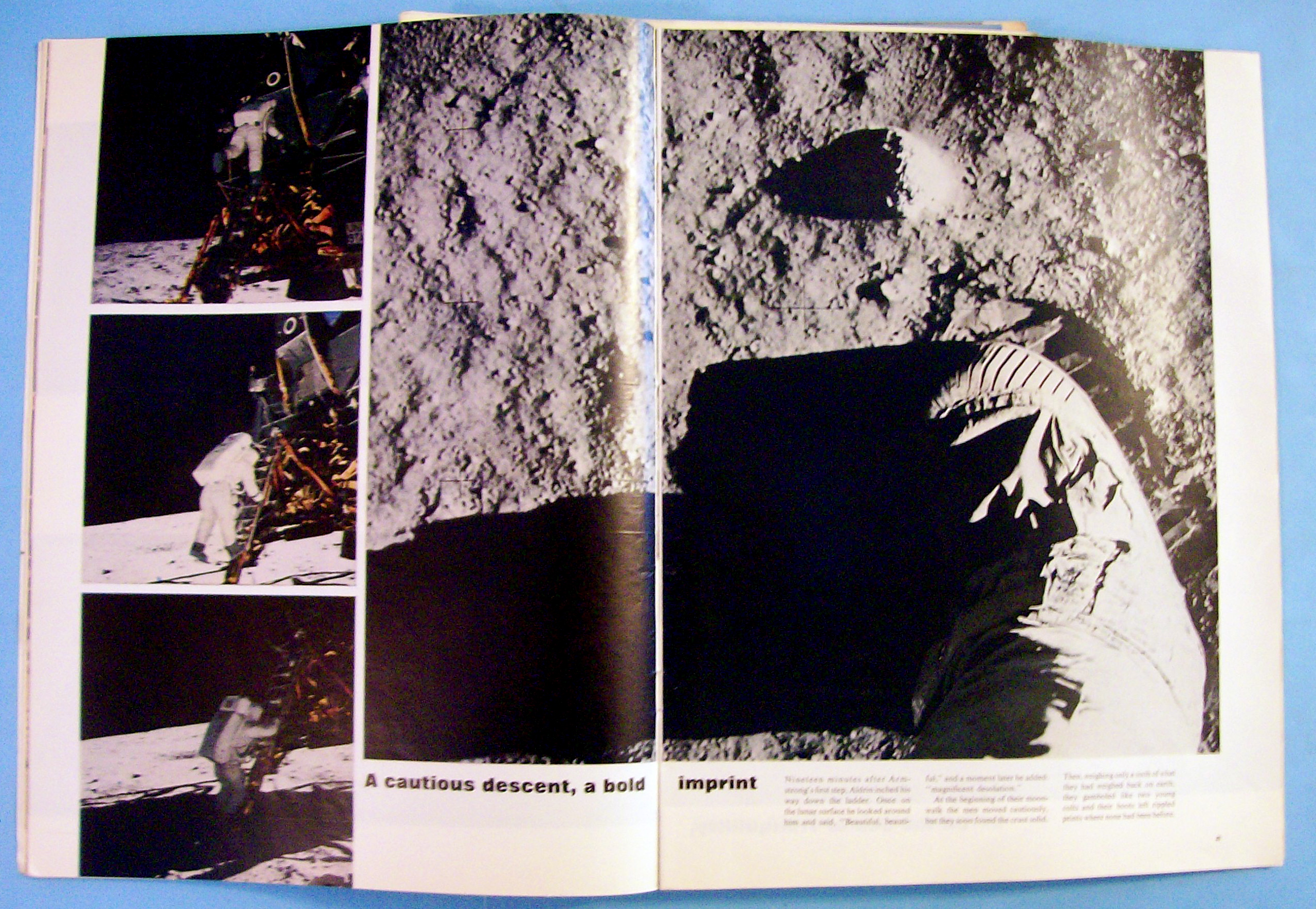 Life Magazine-August 8, 1969-On The Moon