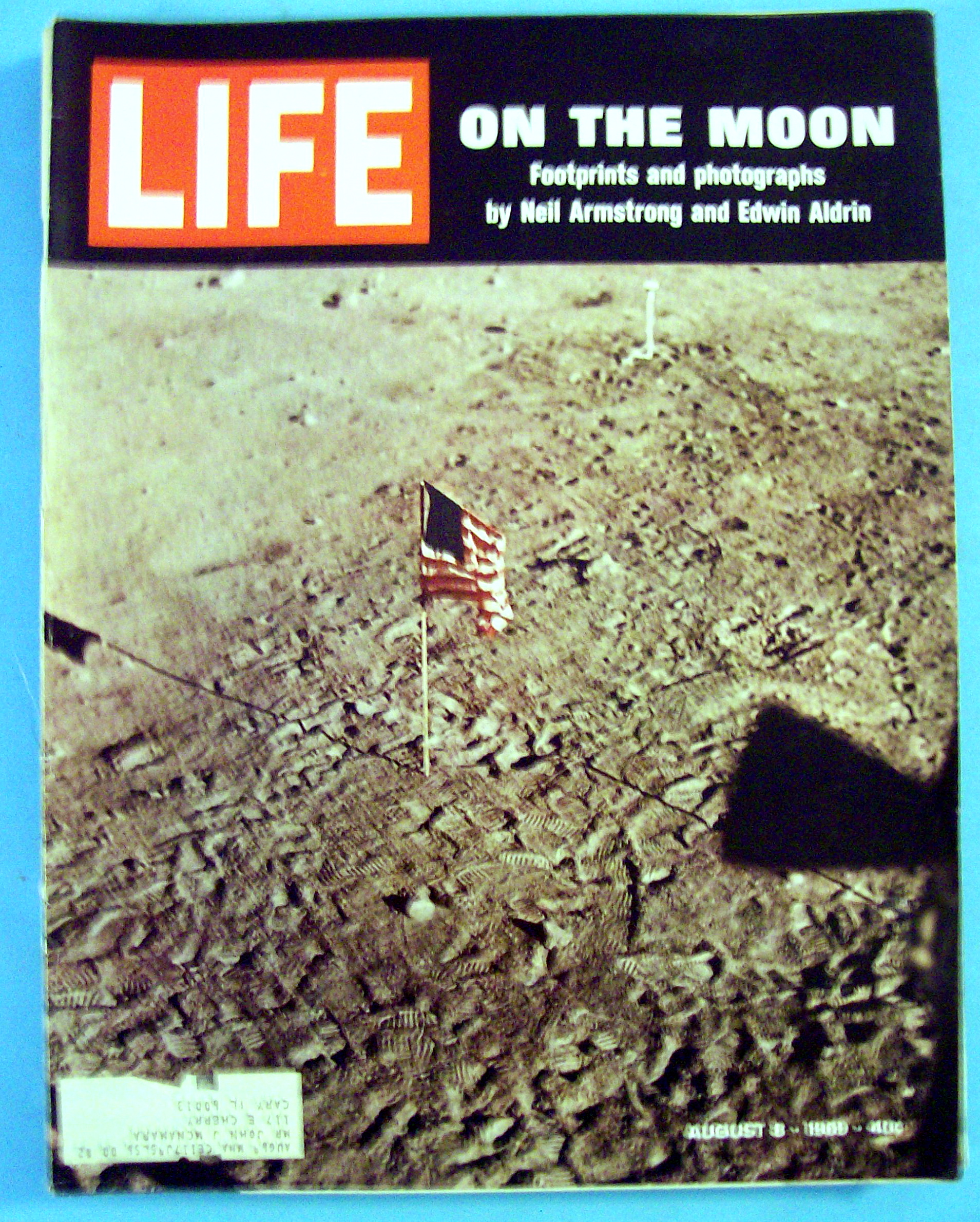 Life Magazine-August 8, 1969-On The Moon