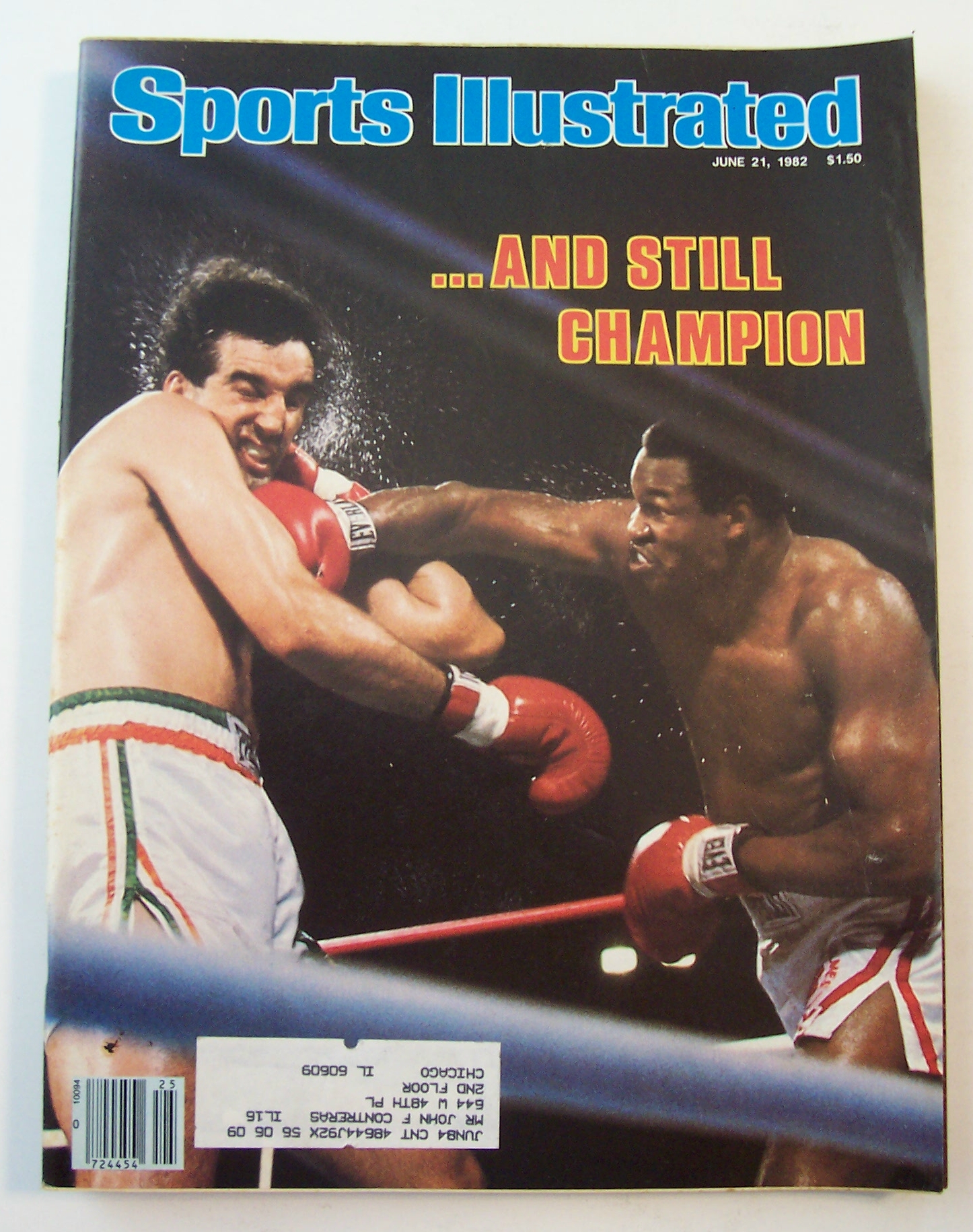 Sports Illustrated Magazine - June 21, 1982