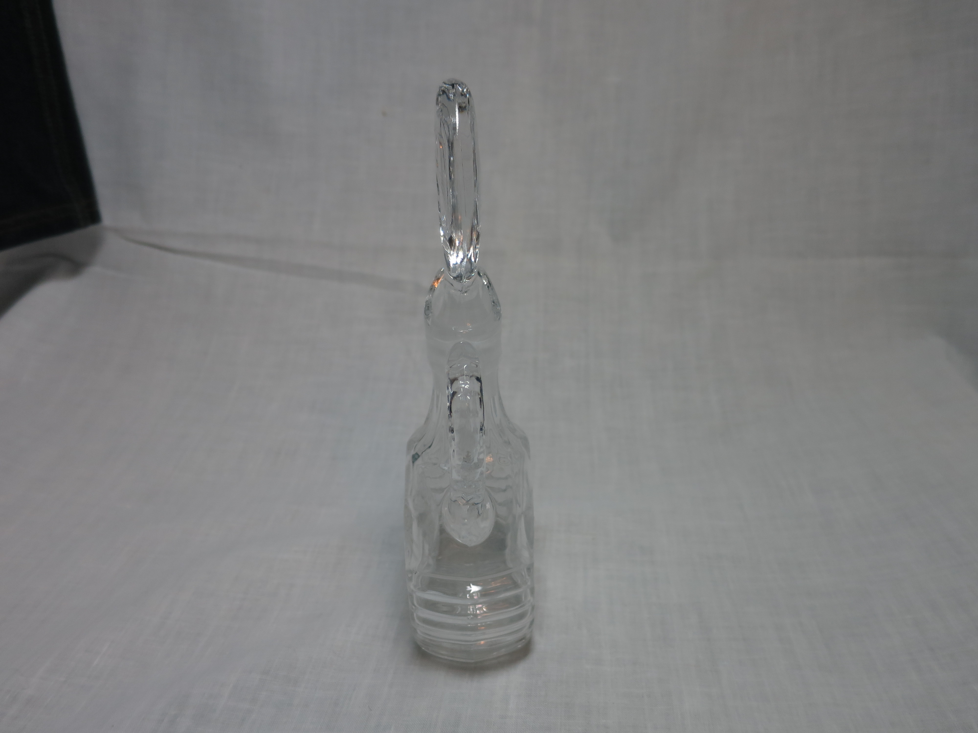 Cut Etched Crystal Pinwheel Cruet Sisters of Holy Cross