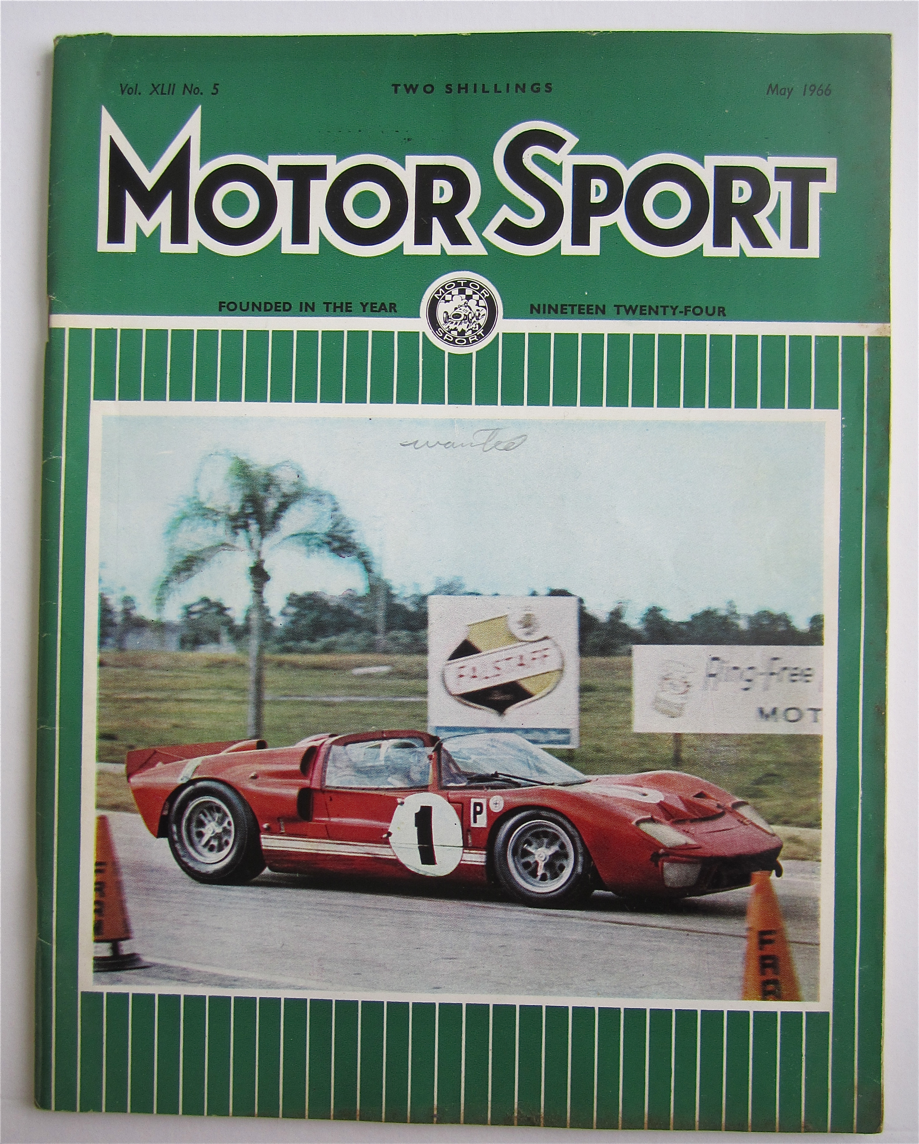 Motor Sport Magazine May 1966 Winner Again