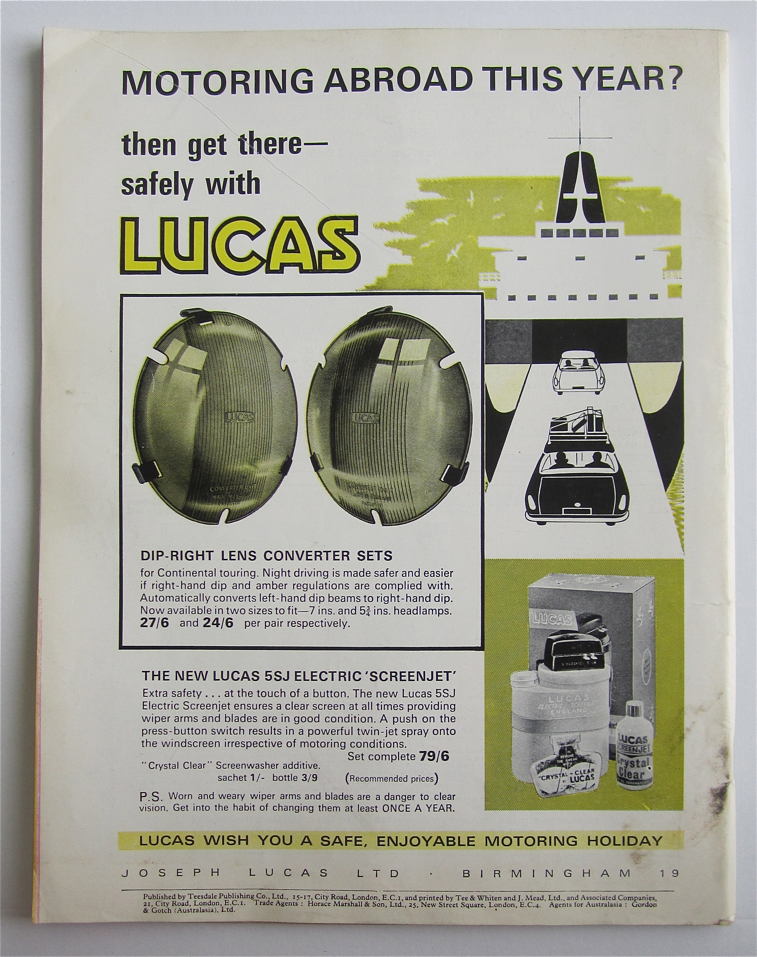 Motor Sport Magazine May 1966 Winner Again