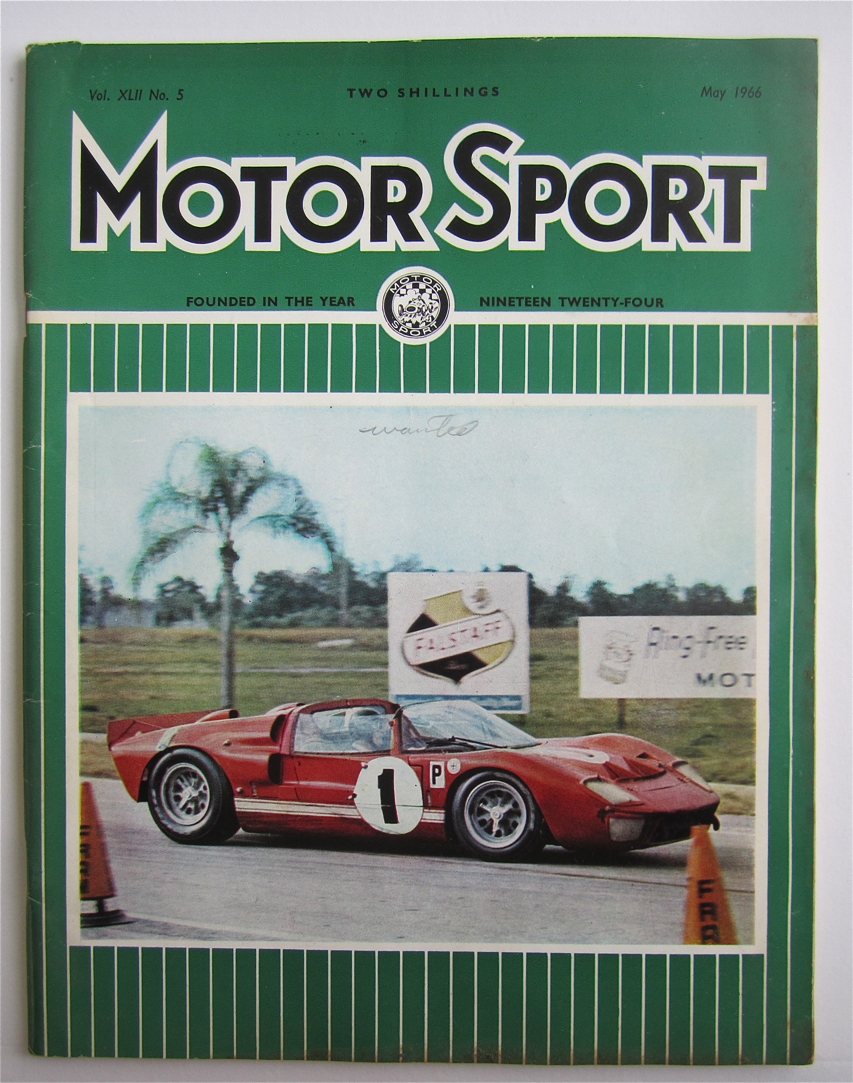 Motor Sport Magazine May 1966 Winner Again