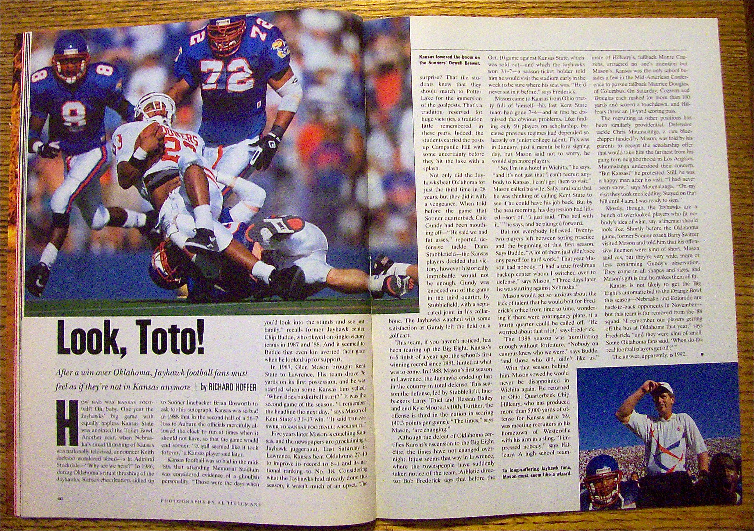 Sport Illustrated Magazine November 2, 1992 Canada Team