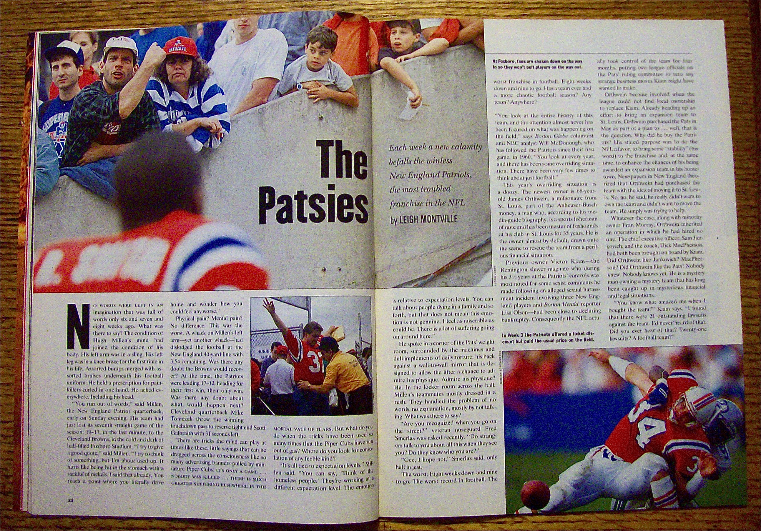 Sport Illustrated Magazine November 2, 1992 Canada Team