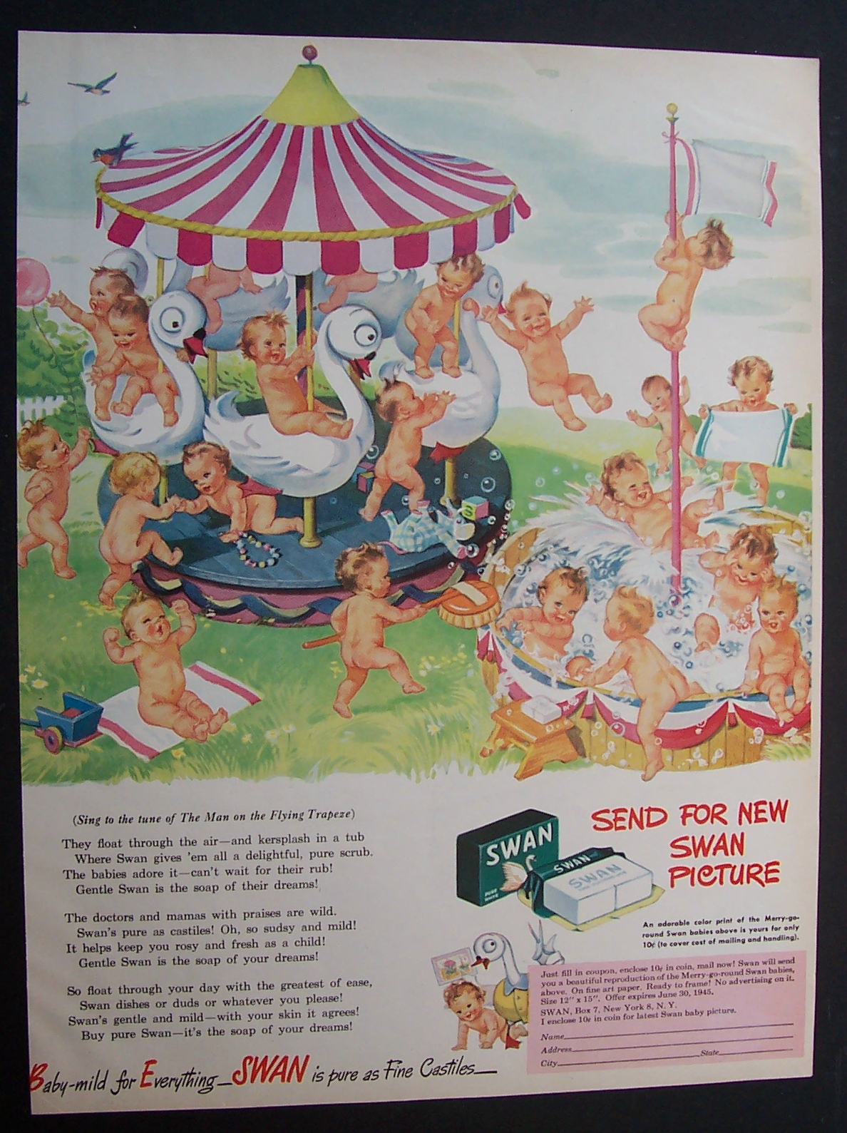 1945 Swan Soap