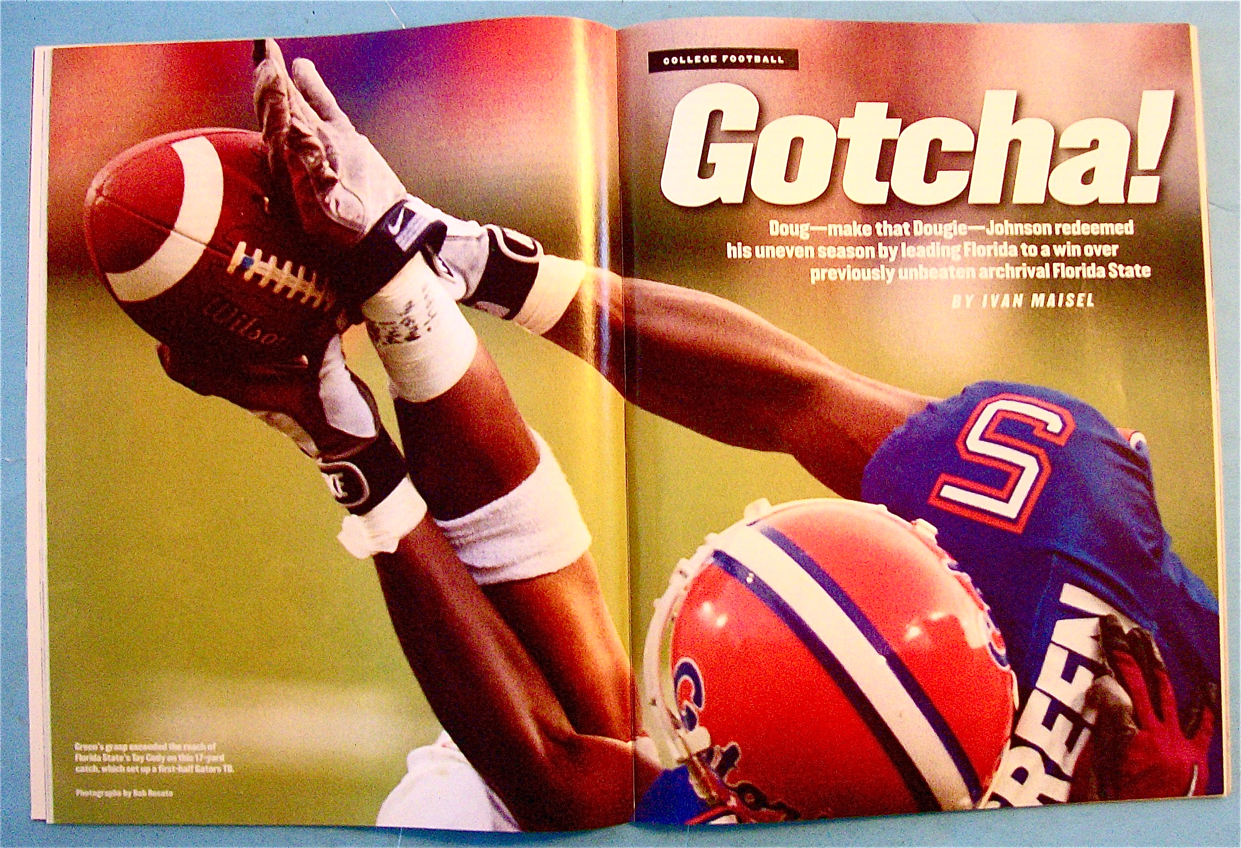 Sports Illustrated Magazine-December 1, 1997-Mich/Ohio