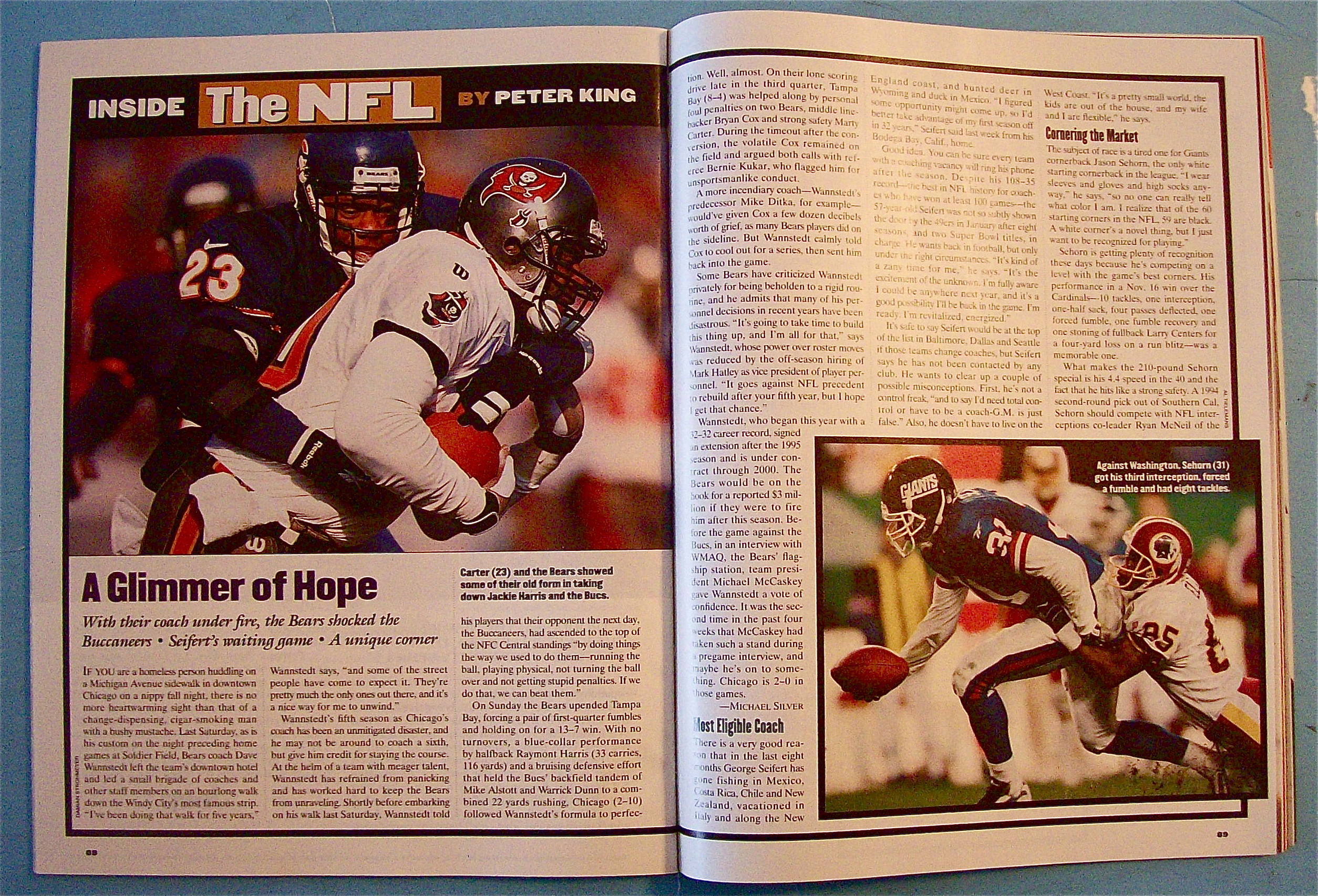 Sports Illustrated Magazine-December 1, 1997-Mich/Ohio